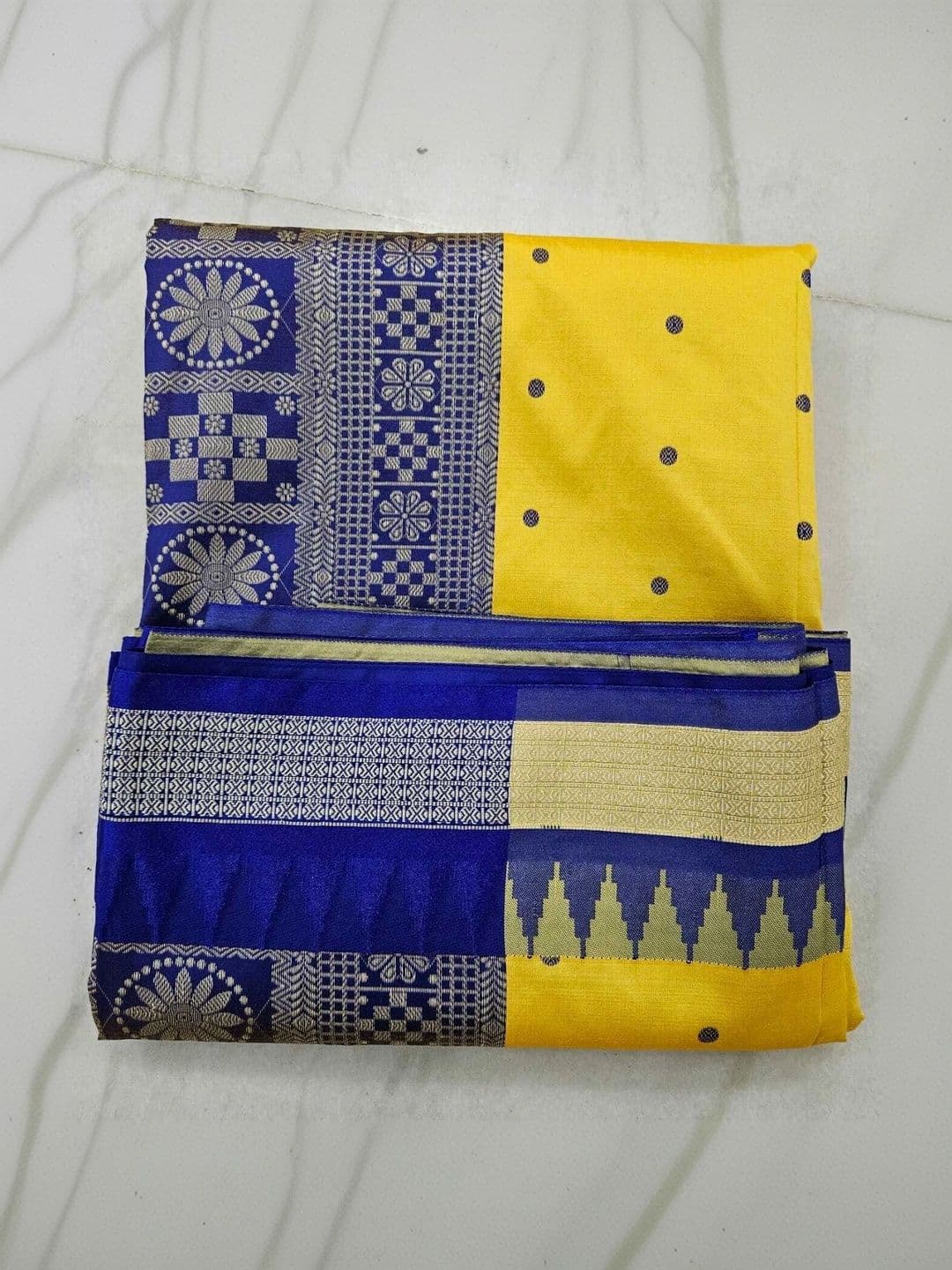 Silk Loomluxe Woven Design Zari Art Silk Sambalpuri Saree thumbnail 6