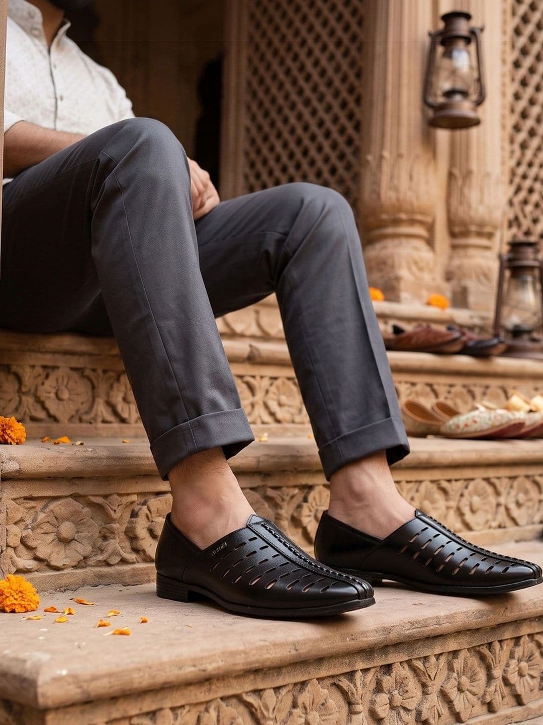 HikBi Men Leather Shoe-Style Sandals thumbnail 4
