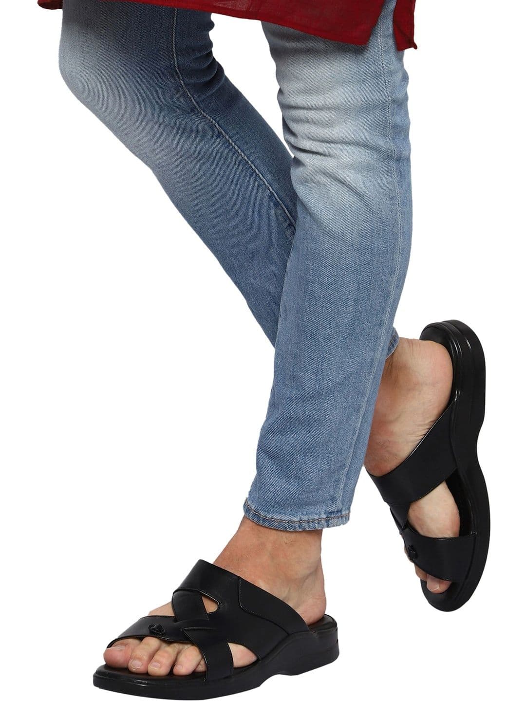 HikBi Men Leather Comfort Sandals thumbnail 6
