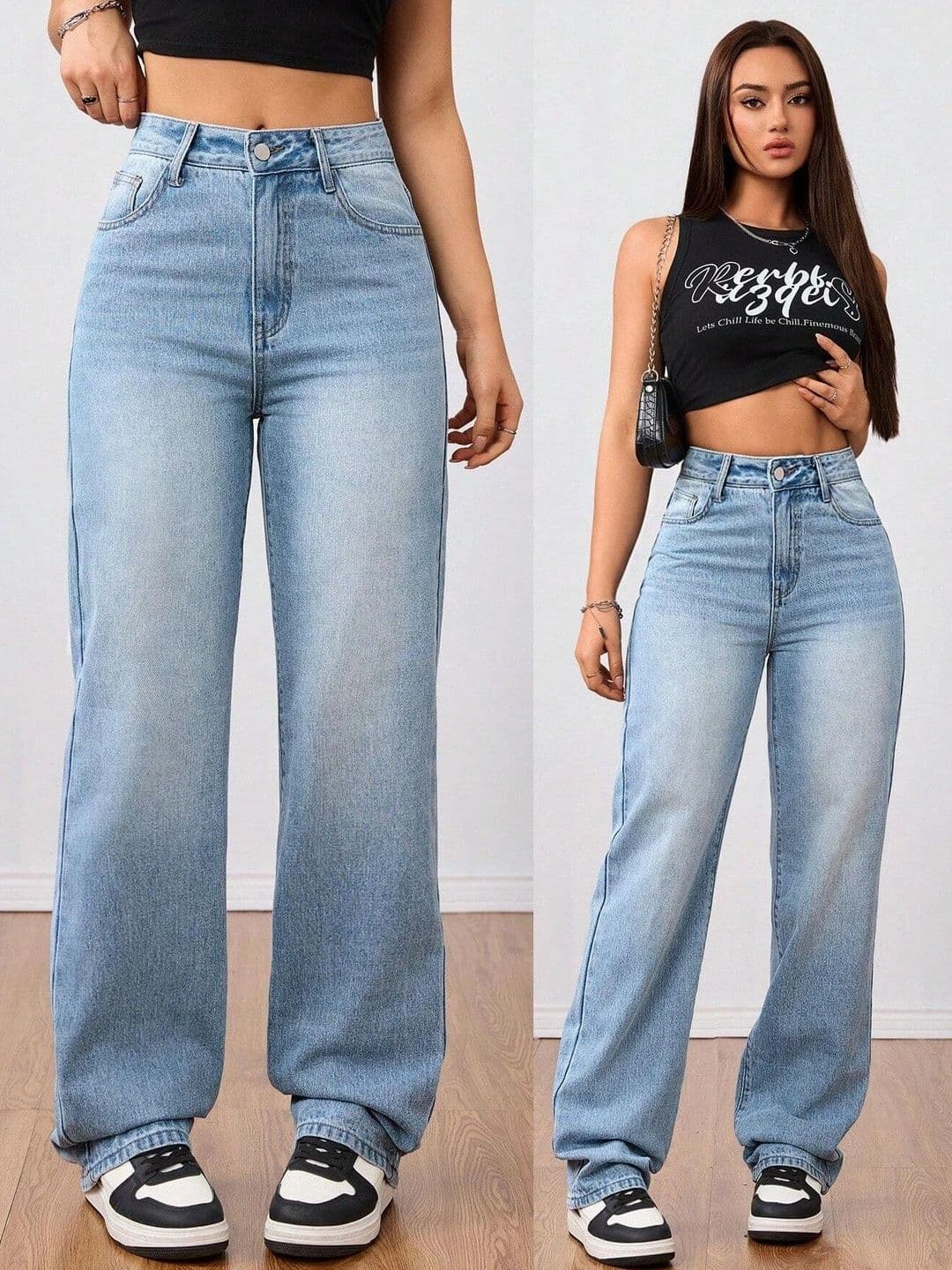 DENIMLOOK Women High-Rise Light Fade Jeans thumbnail 3