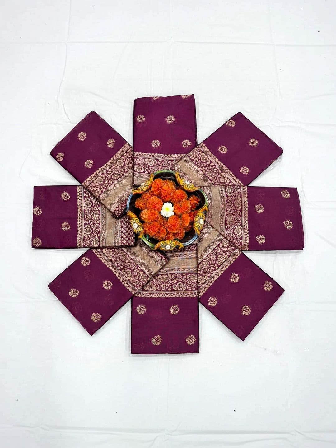 revika Woven Design Zari Art Silk Designer Kanjeevaram Saree thumbnail 3