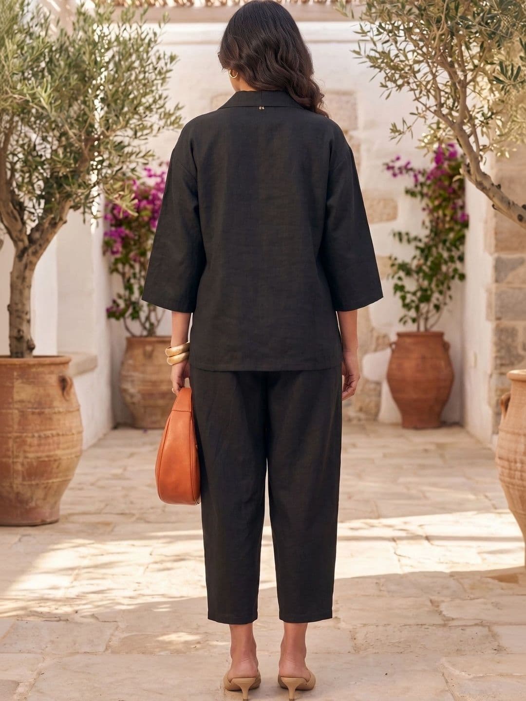 Milvia Embroidered Top with Trousers thumbnail 2