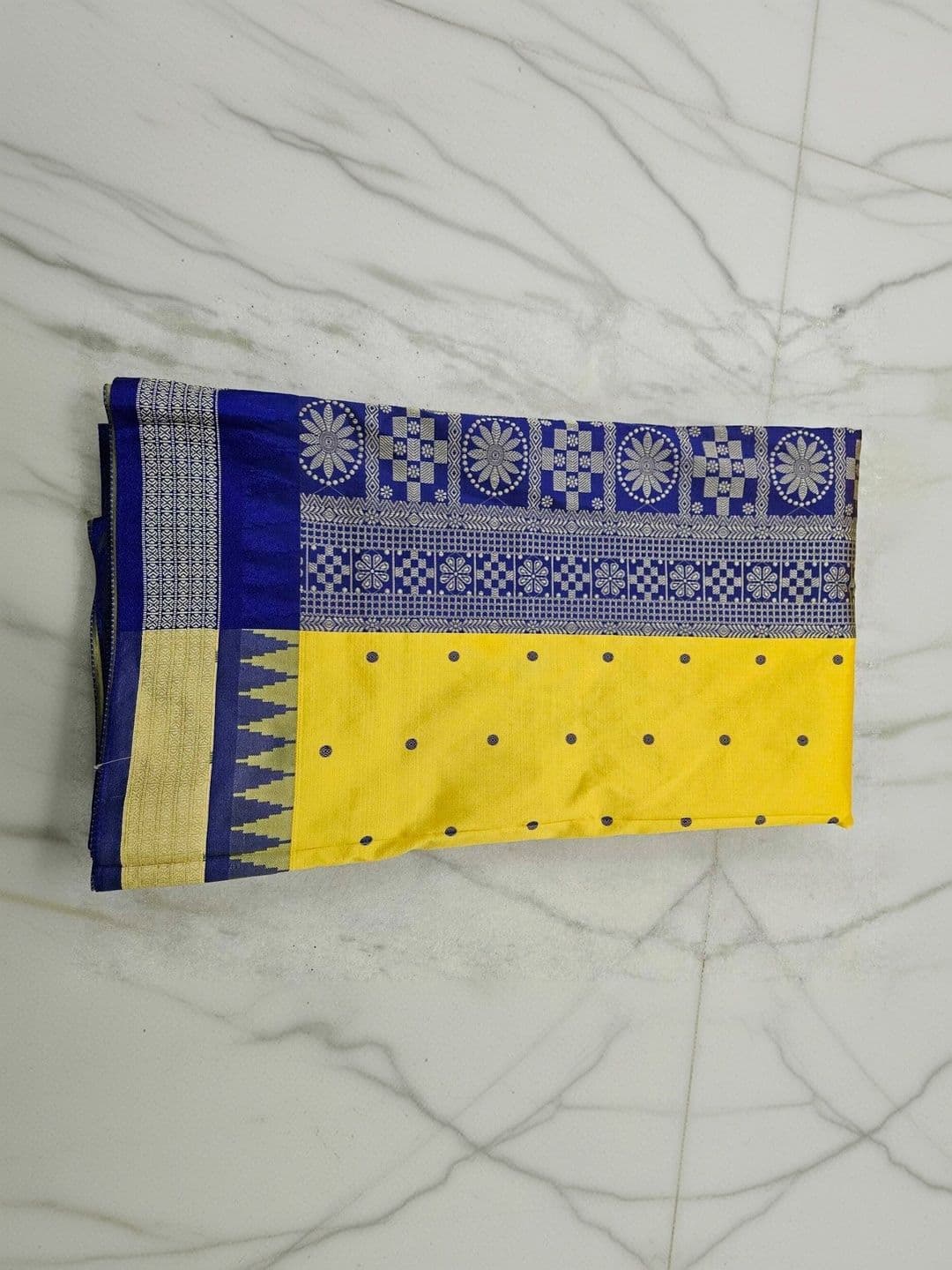 Silk Loomluxe Woven Design Zari Art Silk Sambalpuri Saree thumbnail 4