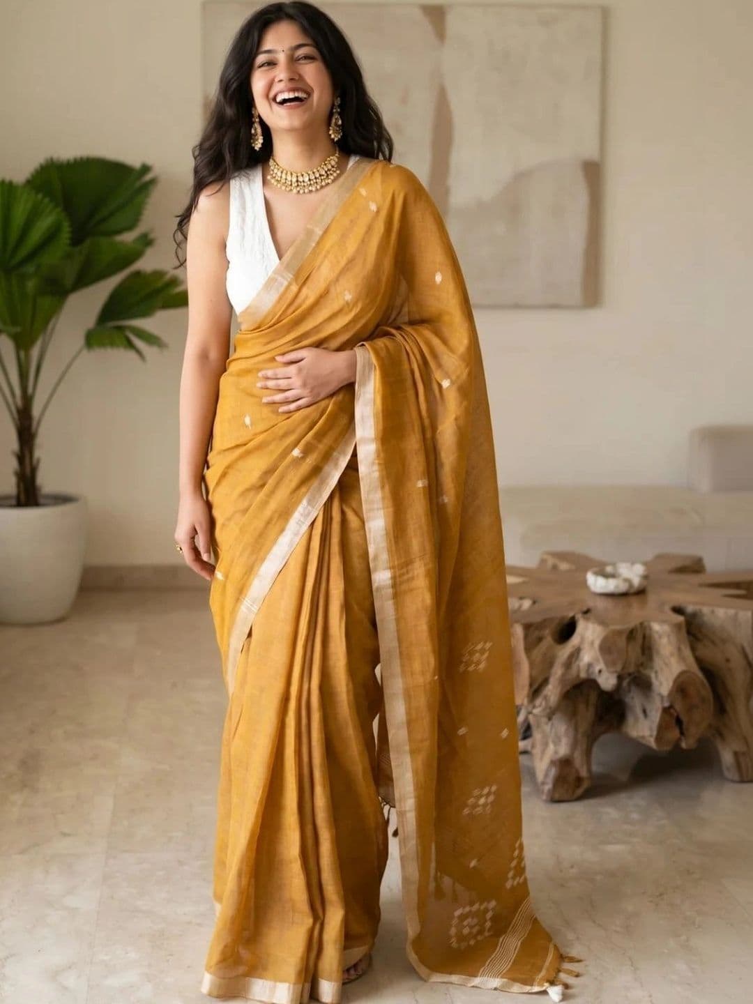 MRSWEARS Embellished Saree thumbnail 2