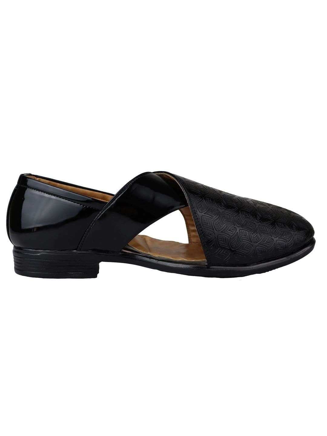 HikBi Men Ethnic Leather Shoe-Style Sandals thumbnail 2