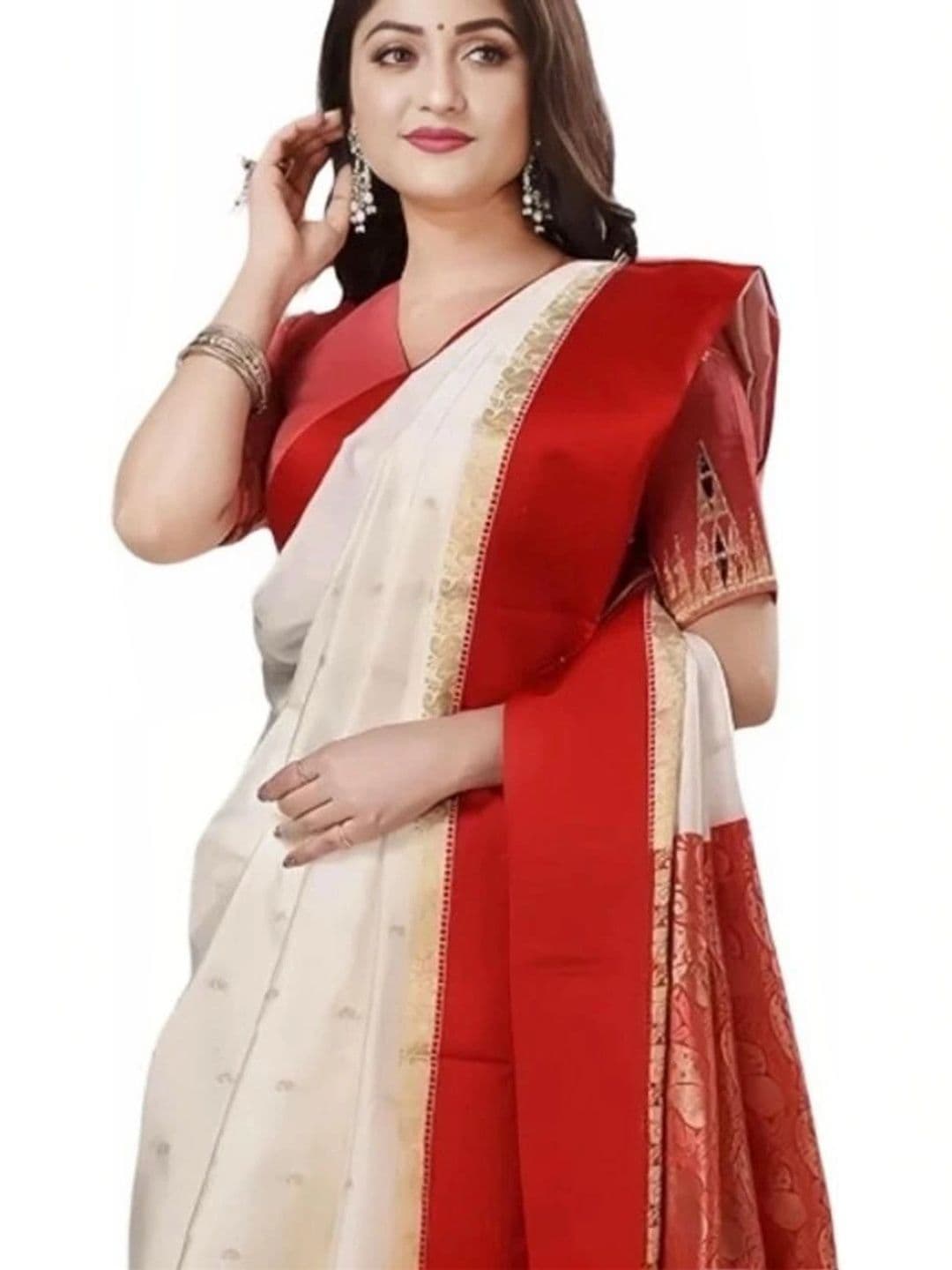 Silk Loomluxe Woven Design Zari Art Silk Saree thumbnail 4