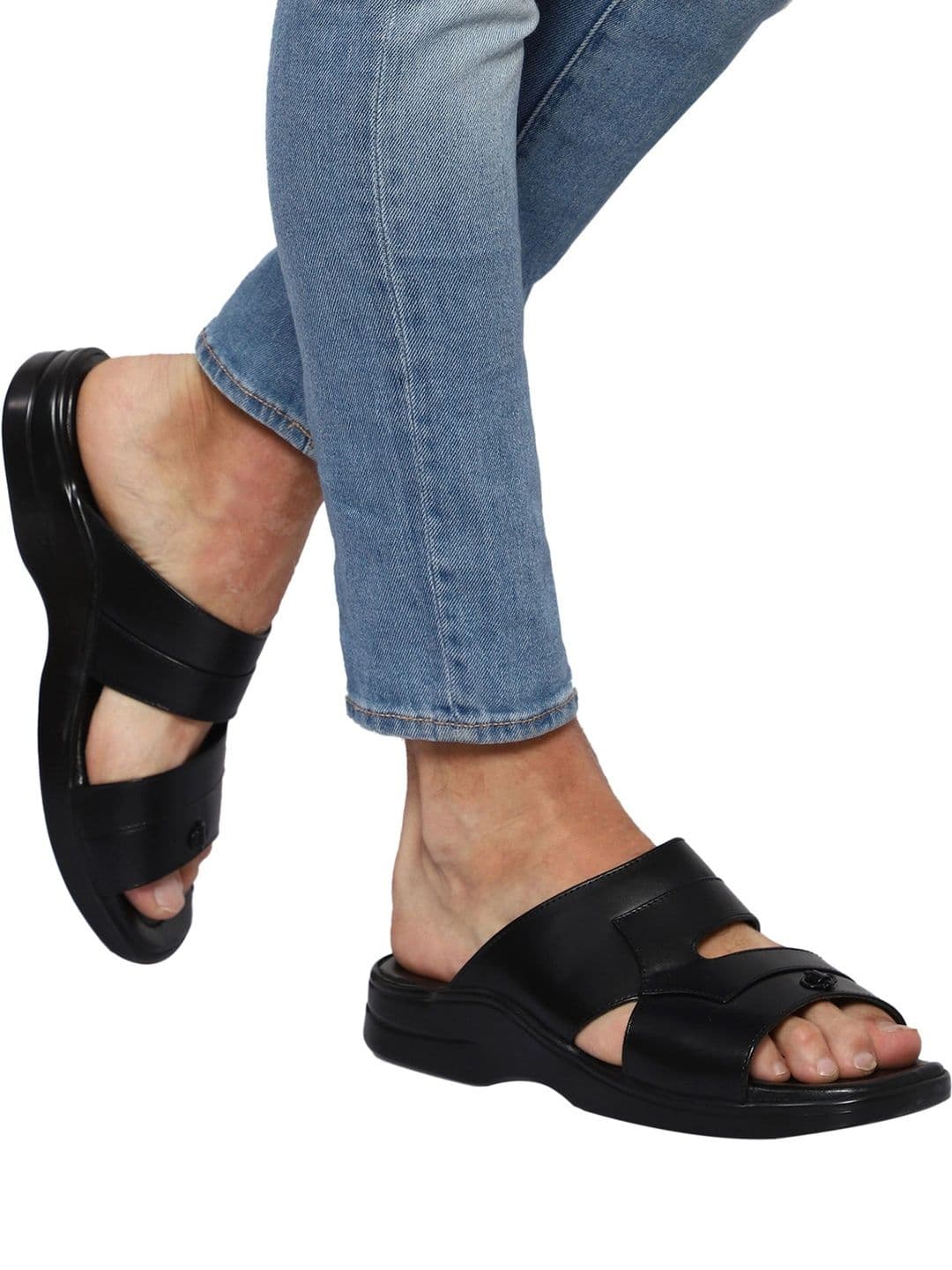 HikBi Men Leather Comfort Sandals thumbnail 6