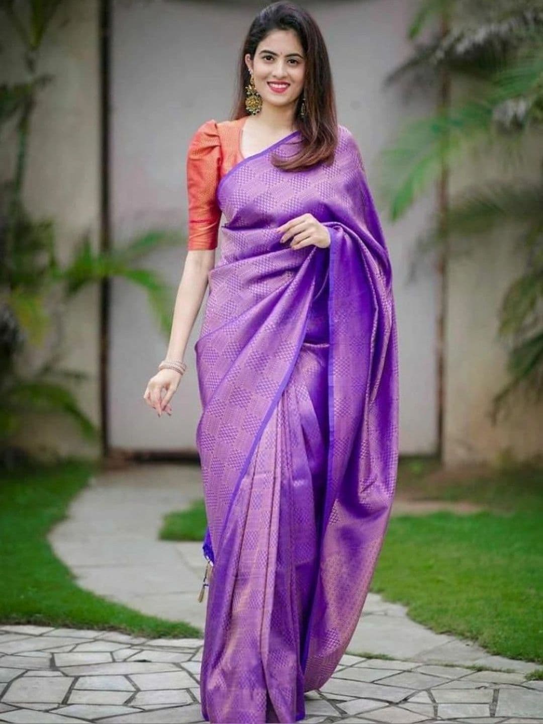 revika Woven Design Art Silk Designer Kanjeevaram Saree - view 1
