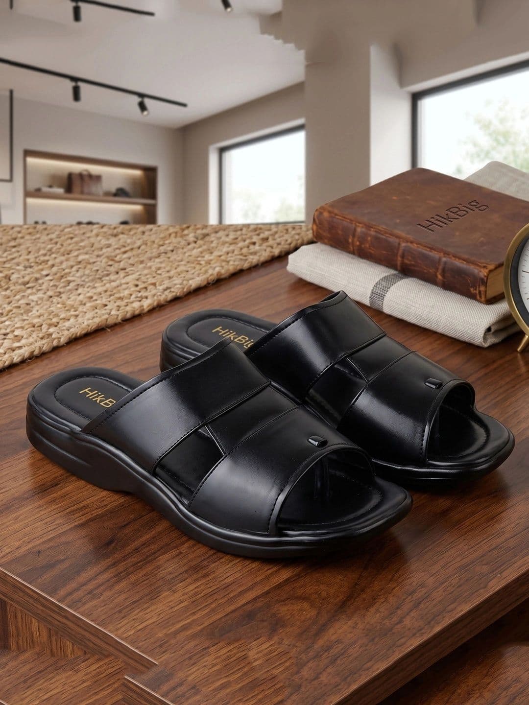 HikBi Men Leather Comfort Sandals - view 1