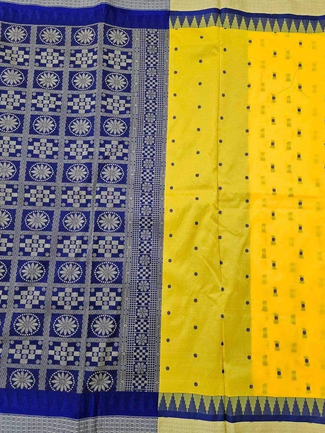 Silk Loomluxe Woven Design Zari Art Silk Sambalpuri Saree thumbnail 2