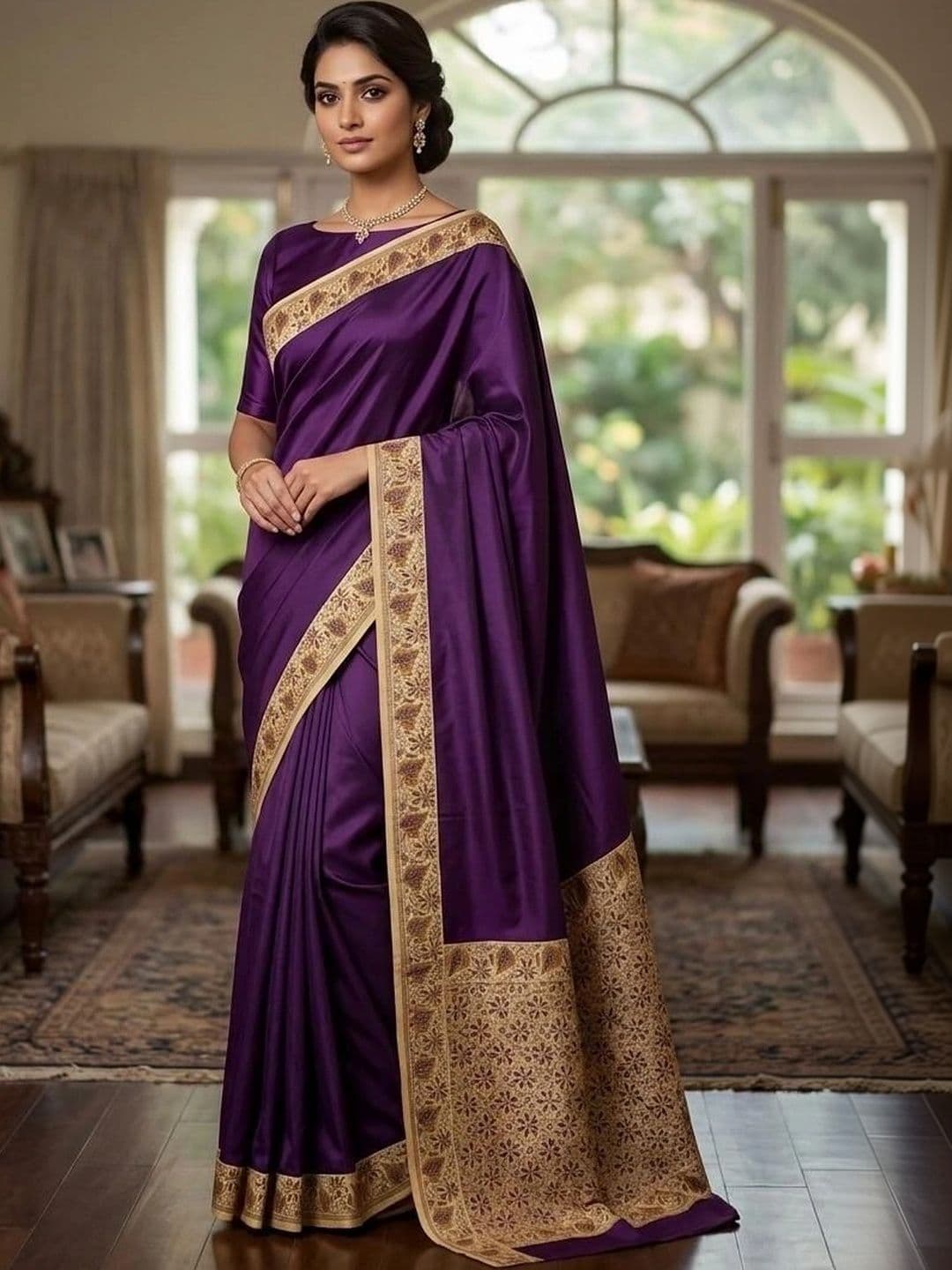 Silk Loomluxe Woven Design Zari Art Silk Banarasi Saree - view 1
