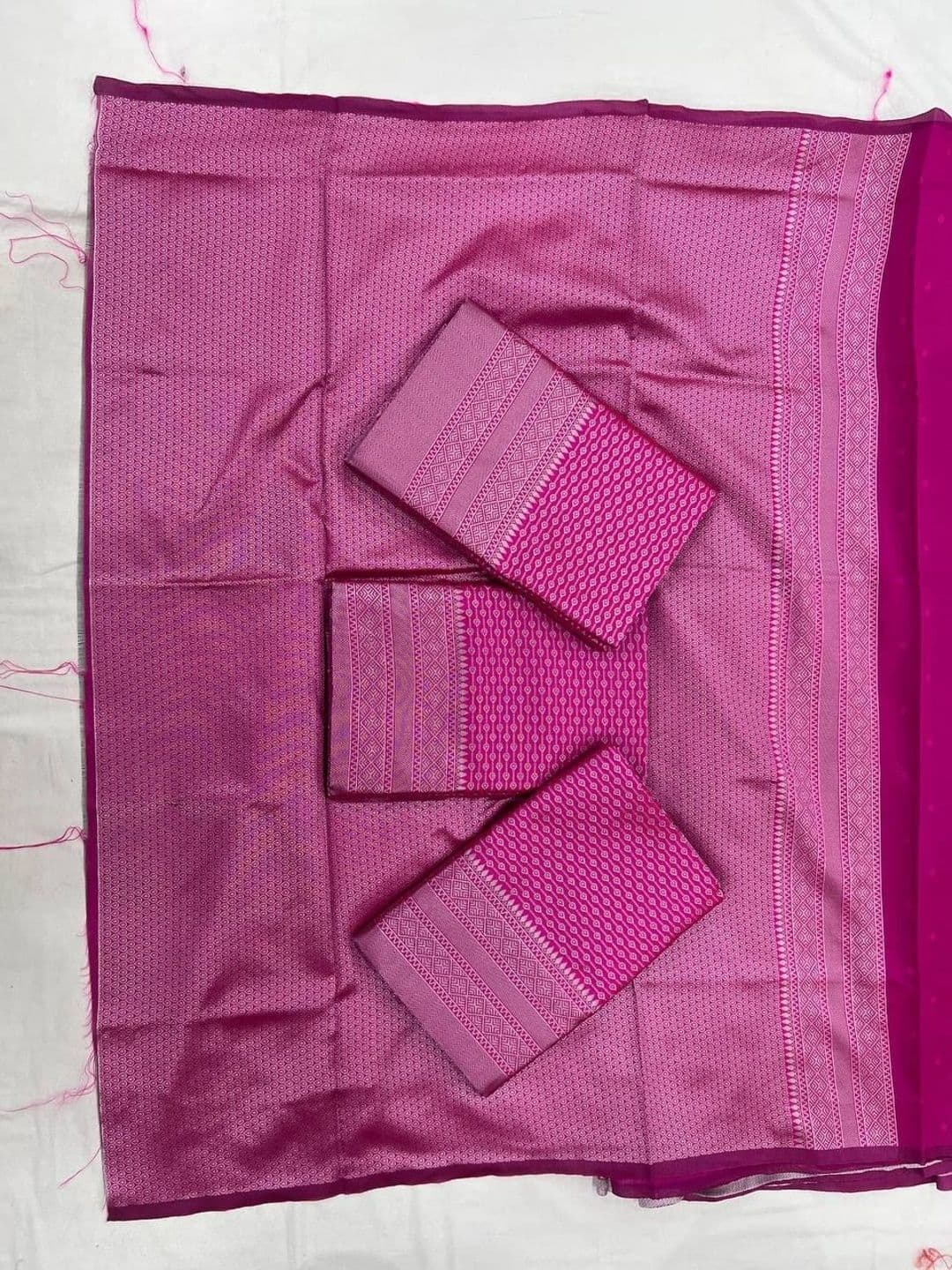 revika Woven Design Zari Art Silk Designer Kanjeevaram Saree thumbnail 5