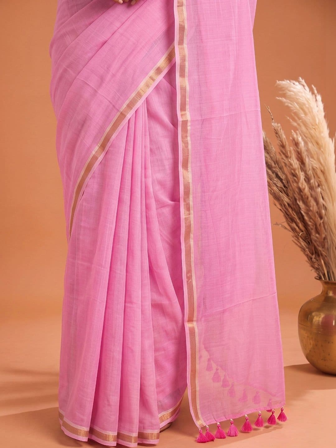 Aparna Zari Pure Cotton Saree thumbnail 3