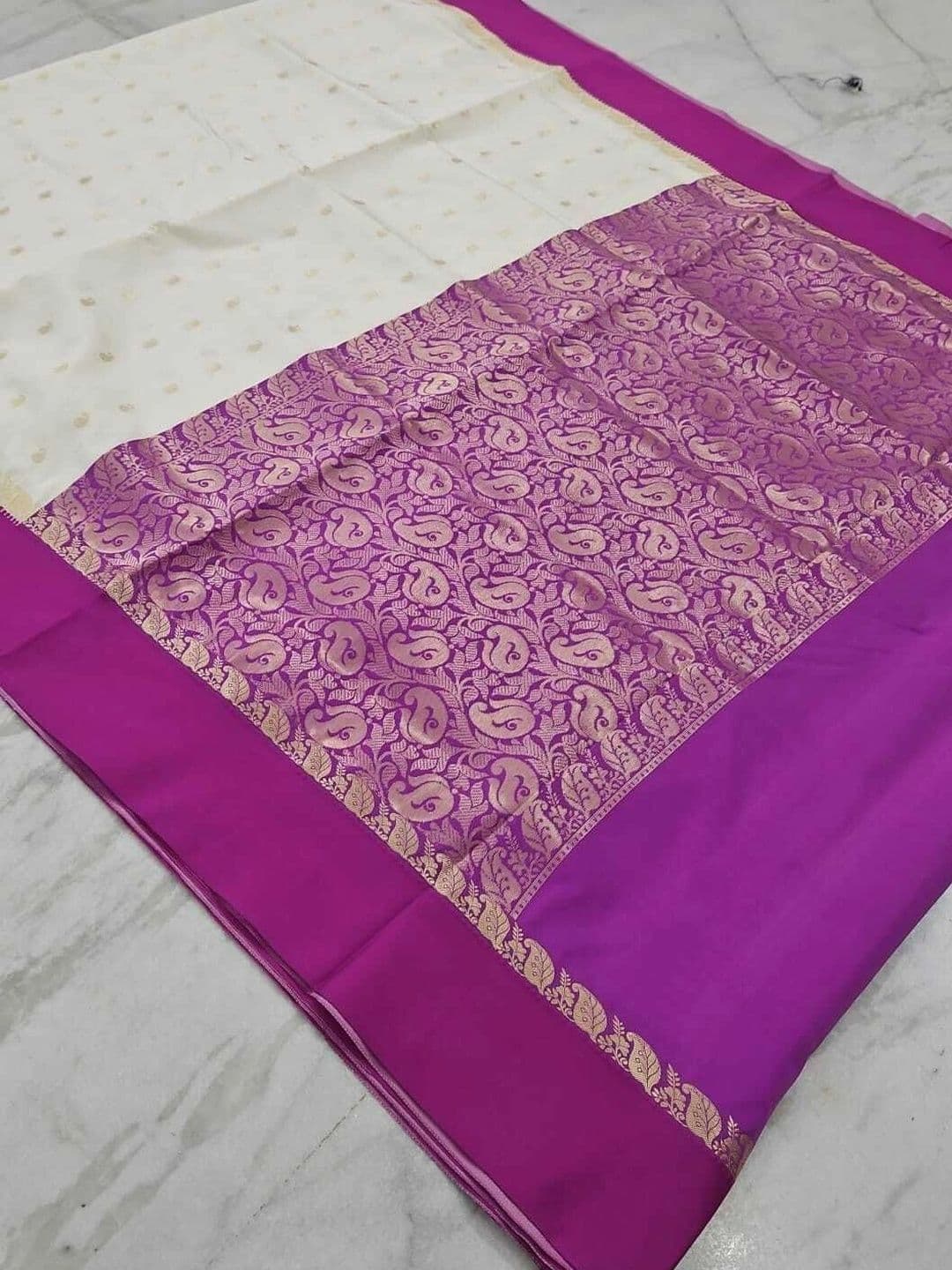 Silk Loomluxe Paisley Zari Art Silk Saree thumbnail 2