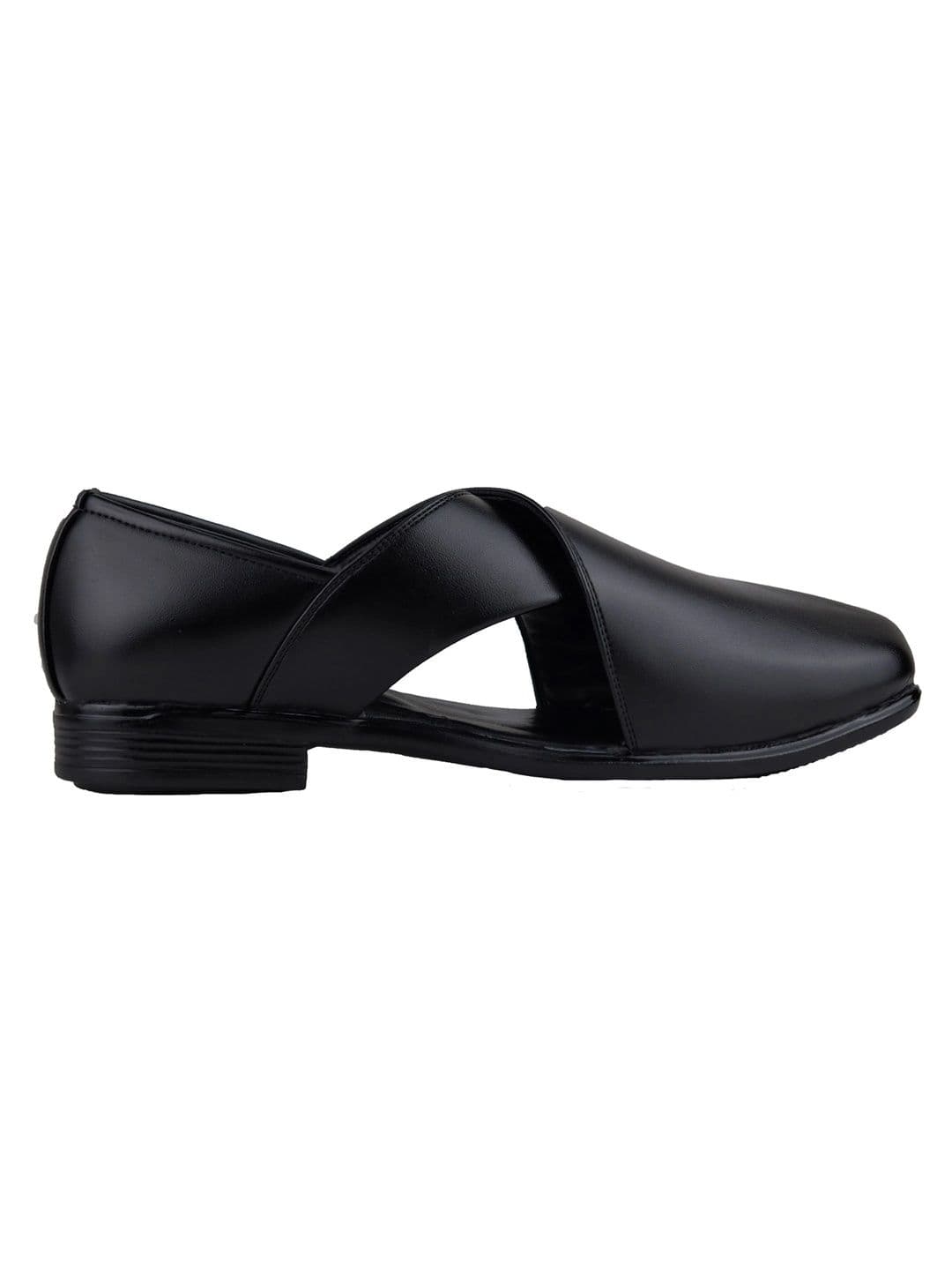 HikBi Men Ethnic Leather Shoe-Style Sandals thumbnail 2