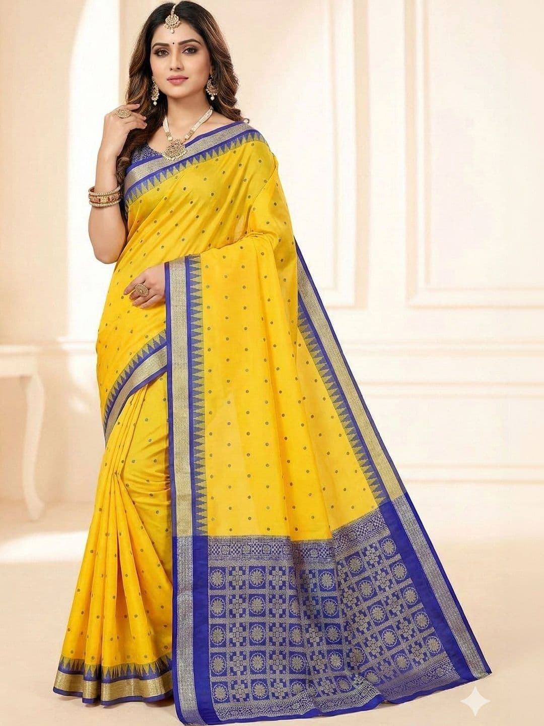Silk Loomluxe Woven Design Zari Art Silk Sambalpuri Saree - view 1