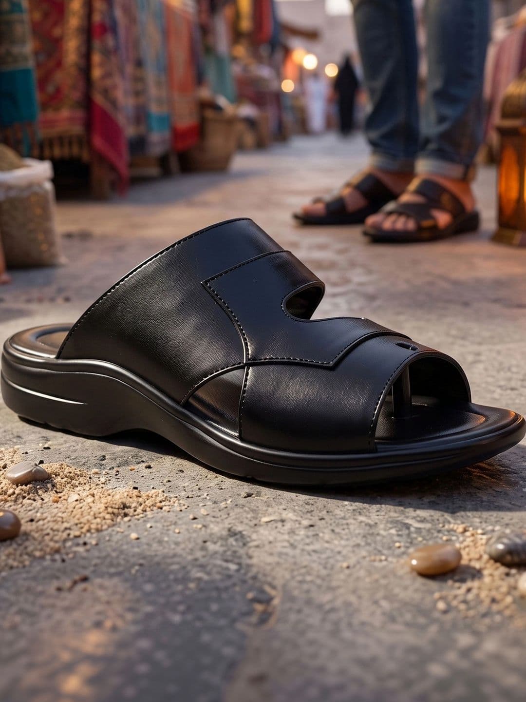 HikBi Men Leather Comfort Sandals - view 1