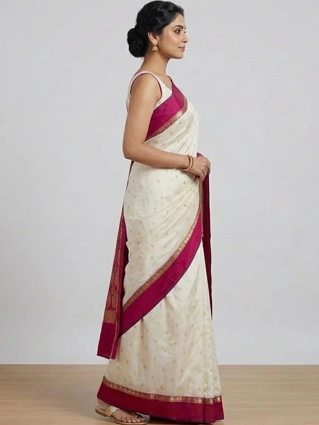 Silk Loomluxe Woven Design Zari Art Silk Saree thumbnail 5