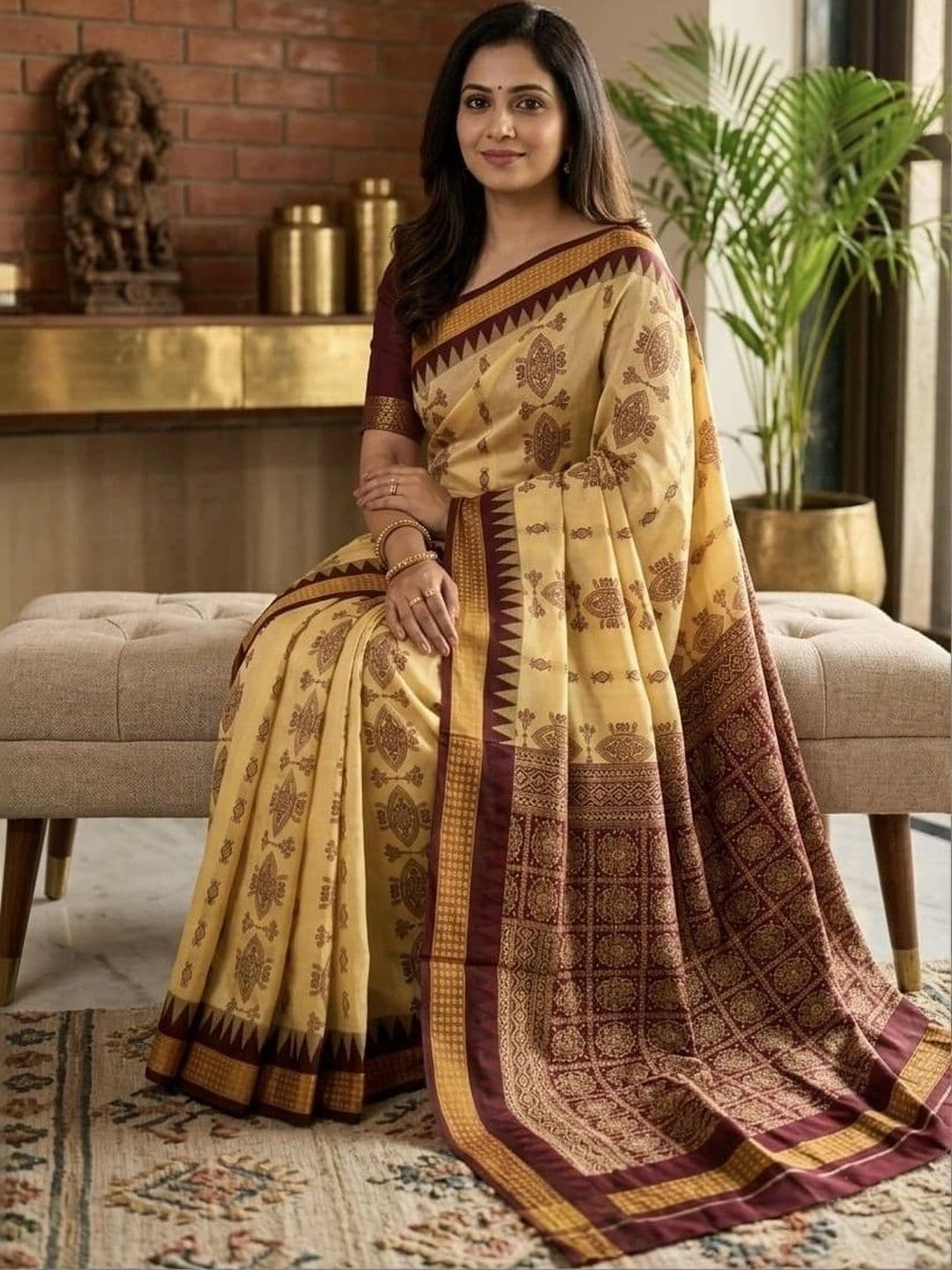 Silk Loomluxe Art Silk Sambalpuri Saree thumbnail 6