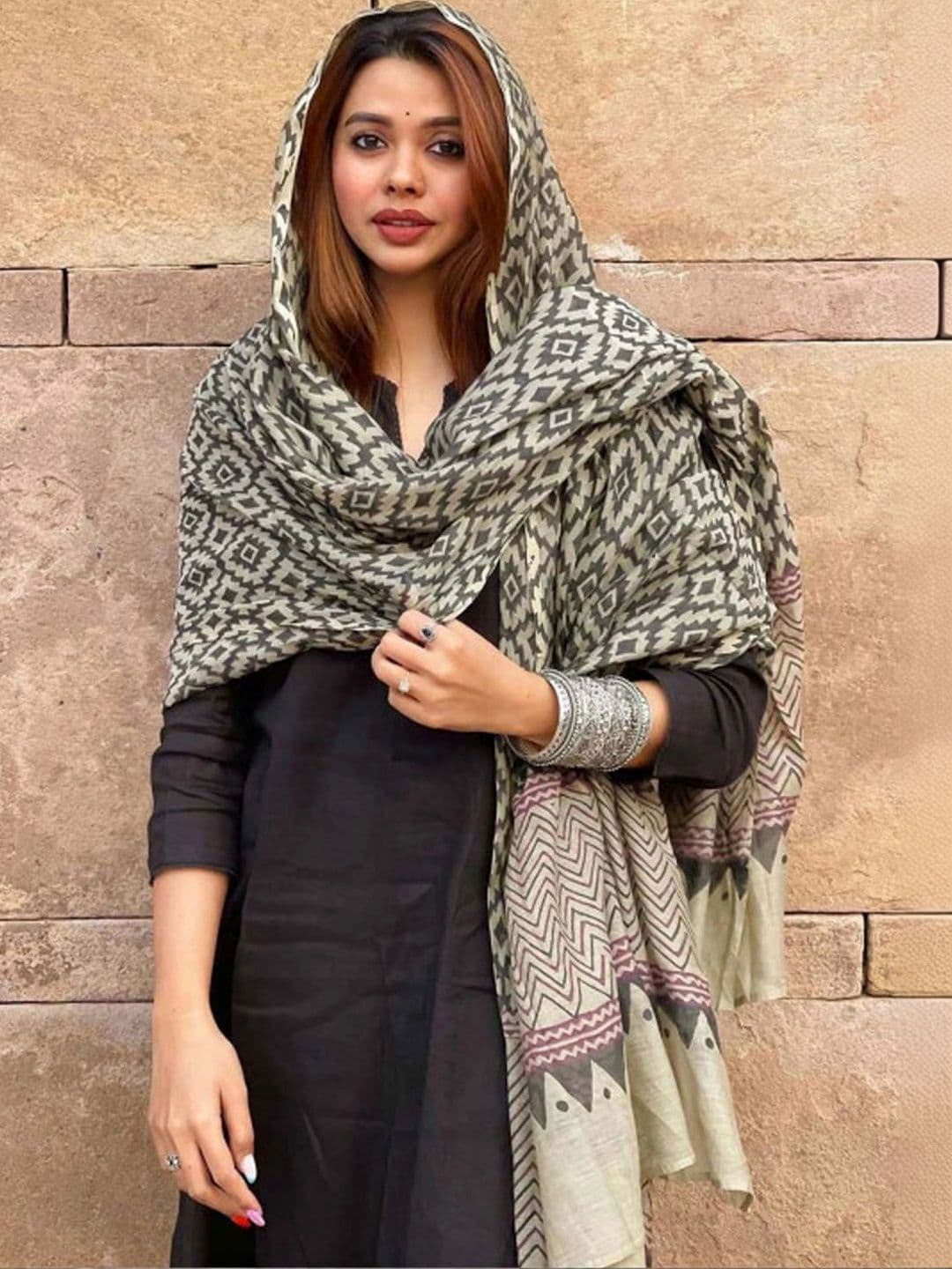 all about you Women Ethnic Motifs Regular Kurta with Palazzos & With Dupatta - view 1