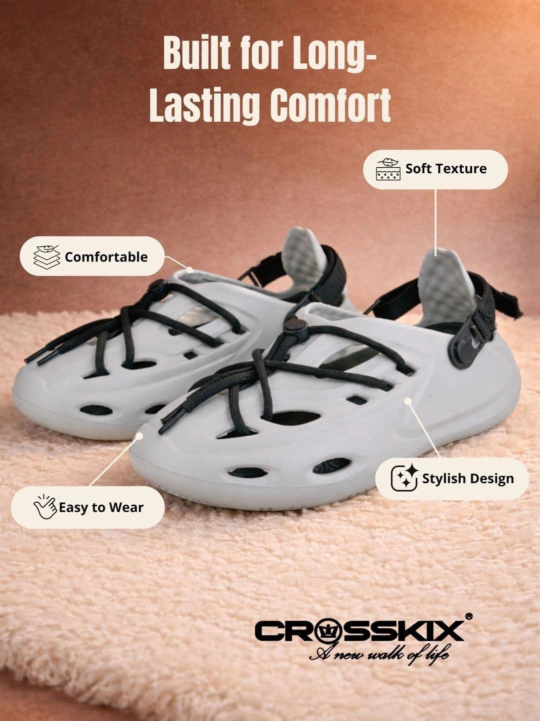 CROSSKIX Men Croslite Clogs thumbnail 3