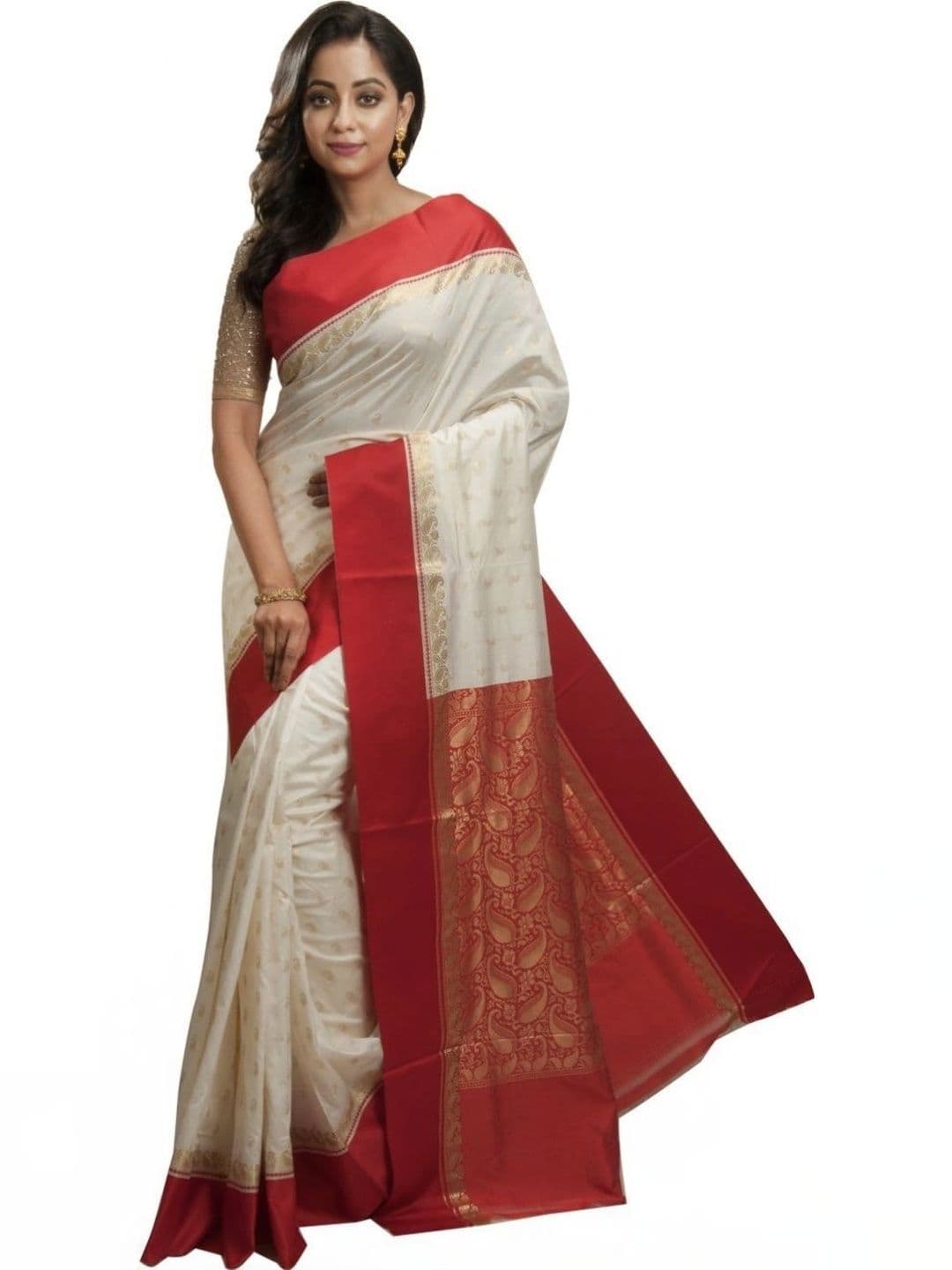 Silk Loomluxe Zari Art Silk Saree - view 1