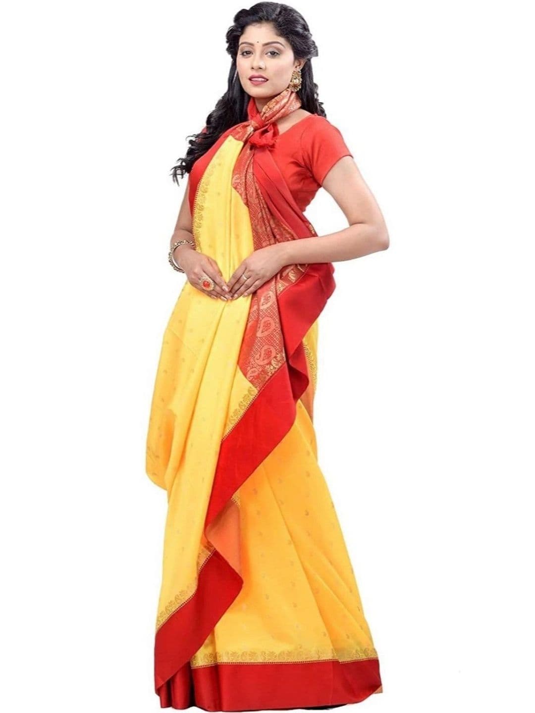 Silk Loomluxe Woven Design Zari Art Silk Saree thumbnail 3