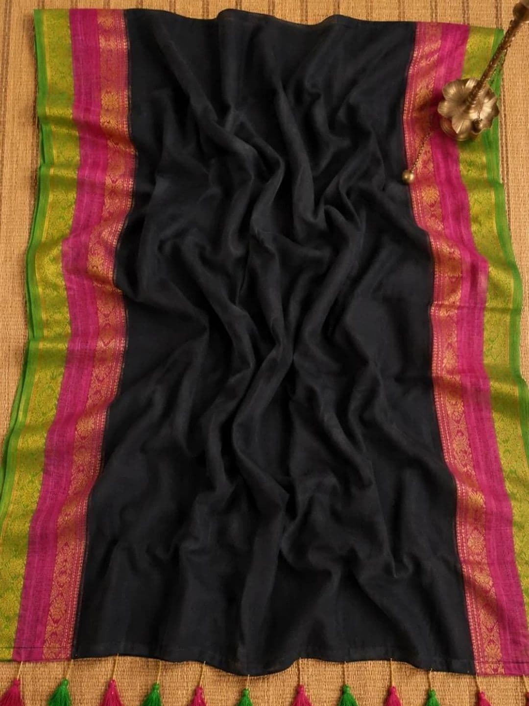 SARKAR TEXTILES Mangalagiri Saree thumbnail 2
