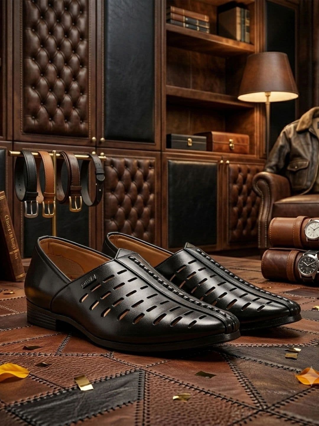 HikBi Men Leather Shoe-Style Sandals - view 1
