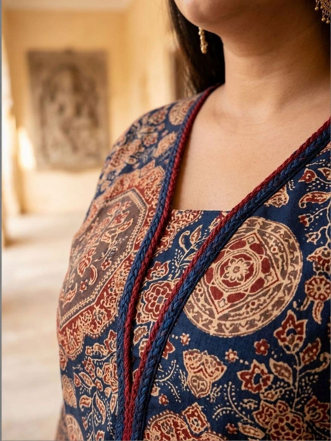 Sztori Women Ethnic Motifs Printed Indie Prints Kurta thumbnail 2
