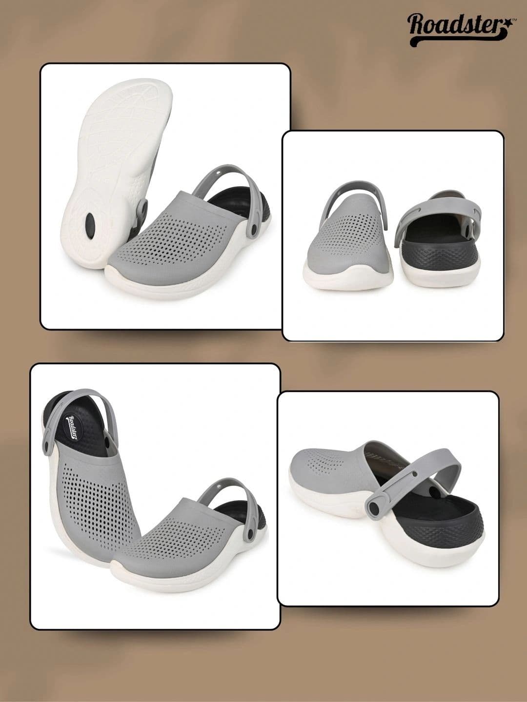 Roadster Men Rubber Clogs thumbnail 6