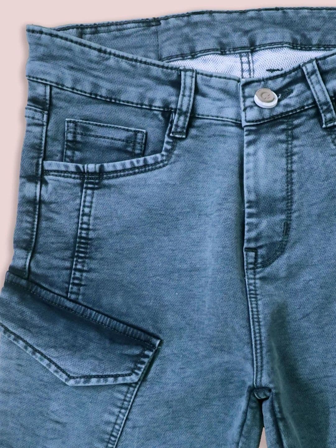 GEX Men Jean Relaxed Fit Mid-Rise Stretchable Jeans thumbnail 3