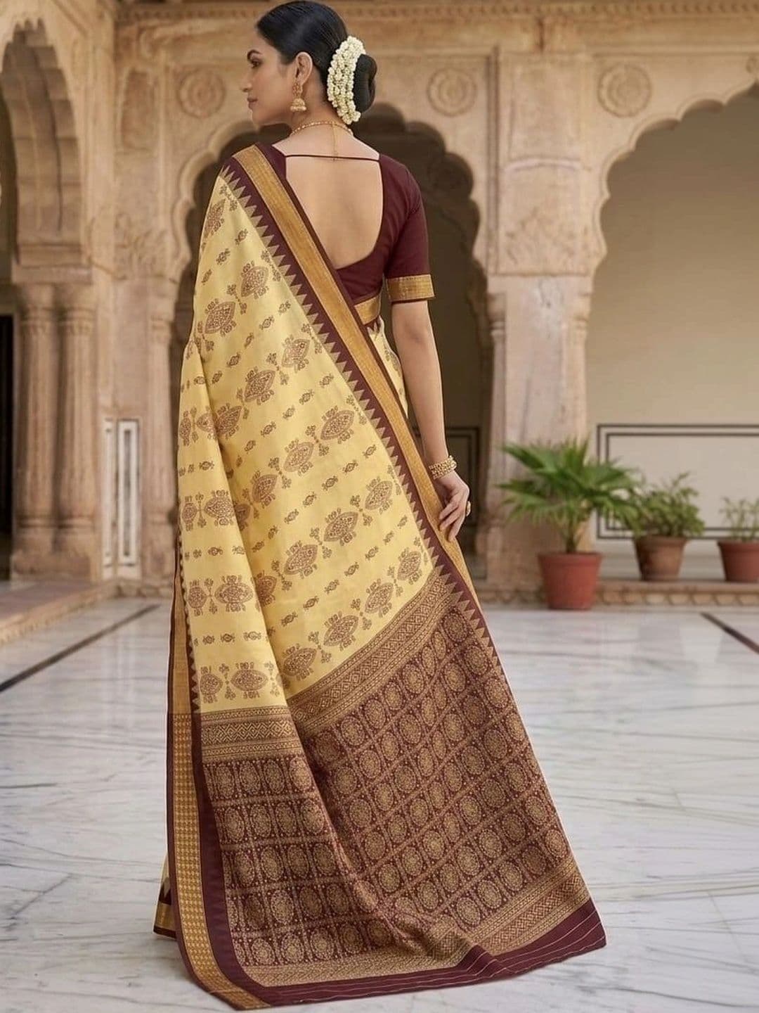 Silk Loomluxe Art Silk Sambalpuri Saree thumbnail 7