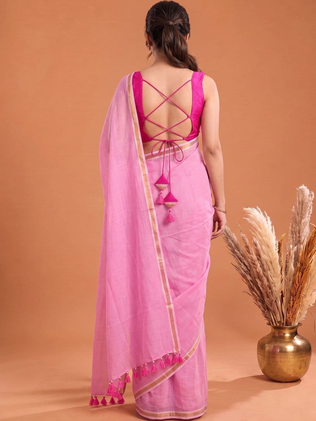 Aparna Zari Pure Cotton Saree thumbnail 2