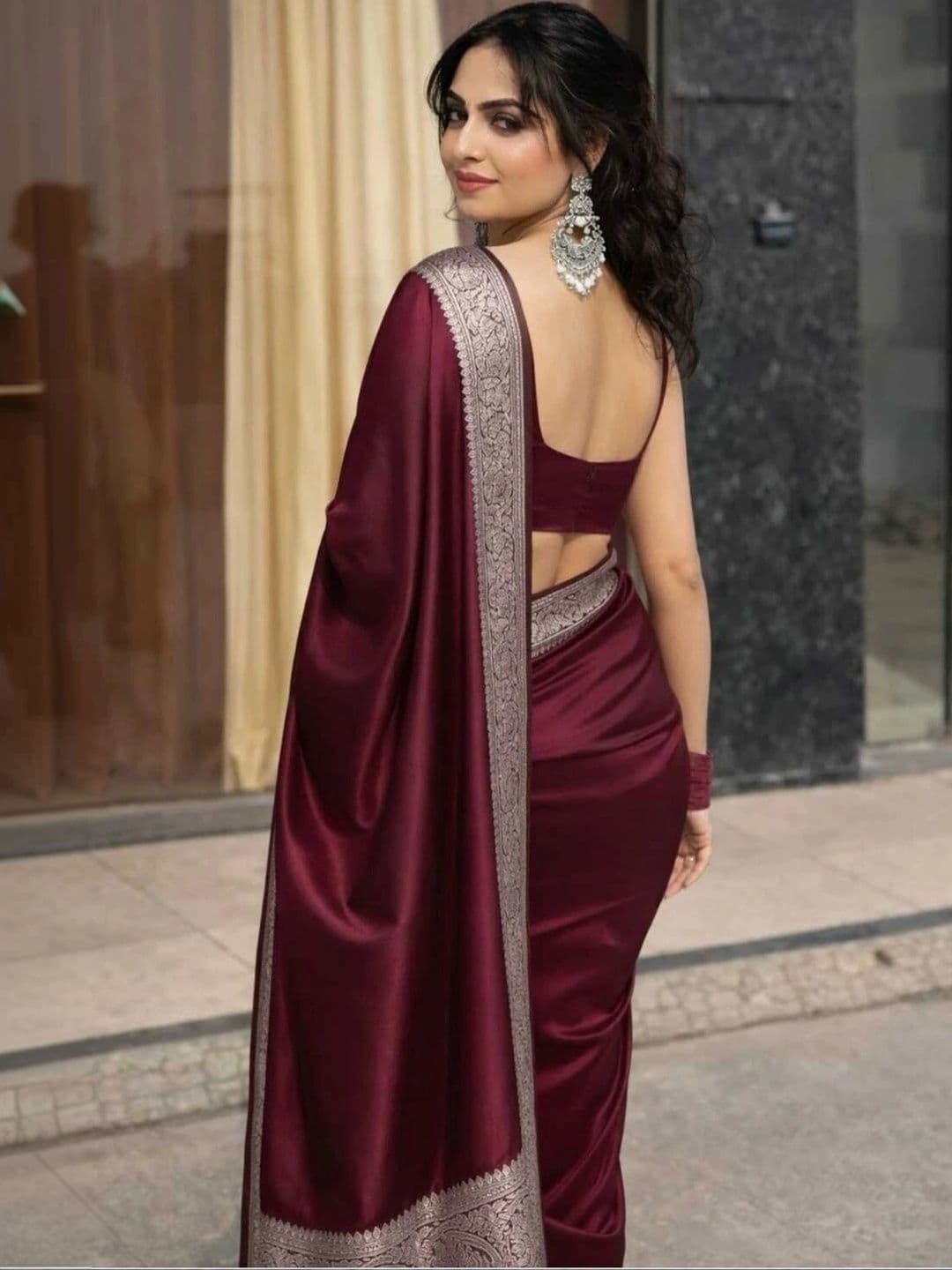 Silk Loomluxe Zari Art Silk Banarasi Saree thumbnail 5