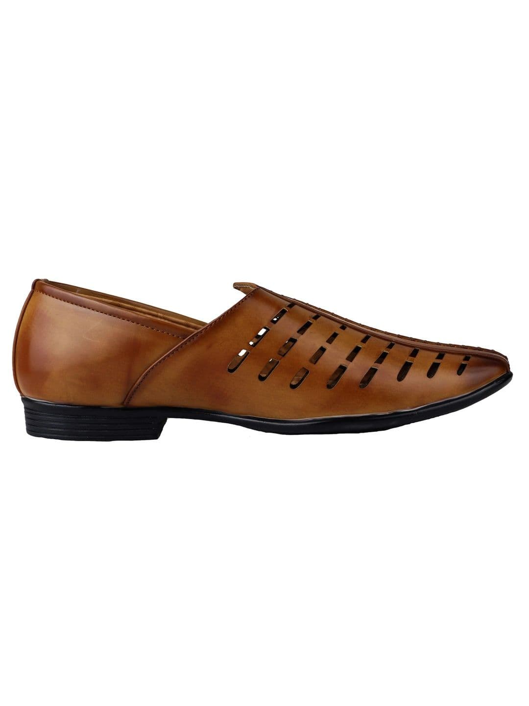 HikBi Men Ethnic Leather Shoe-Style Sandals thumbnail 7