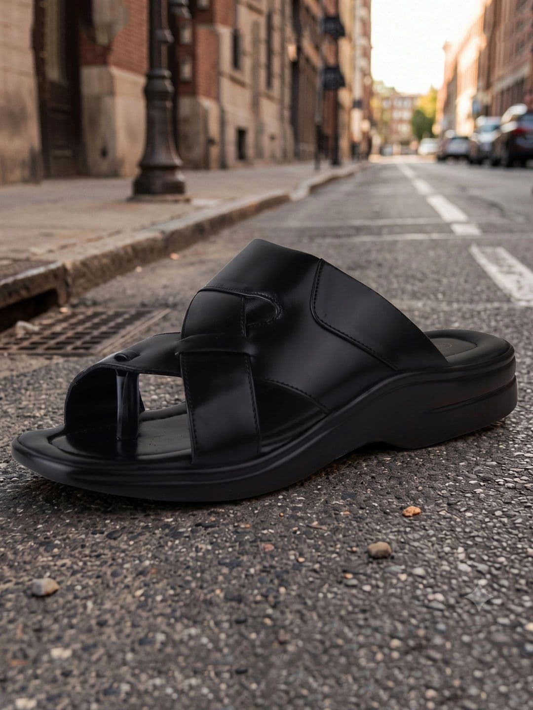 HikBi Men Leather Comfort Sandals - view 1