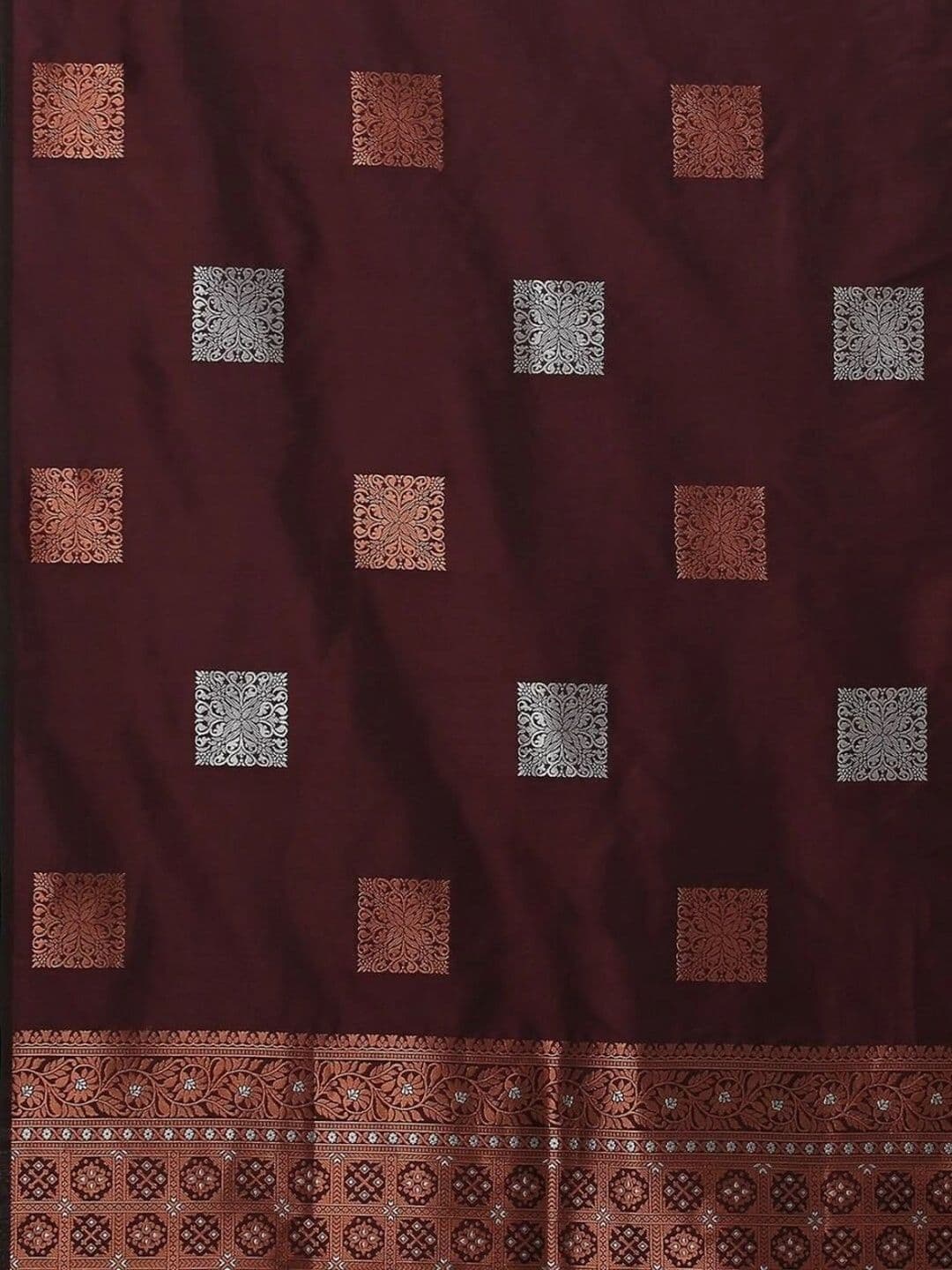revika Woven Design Zari Art Silk Designer Kanjeevaram Saree thumbnail 5