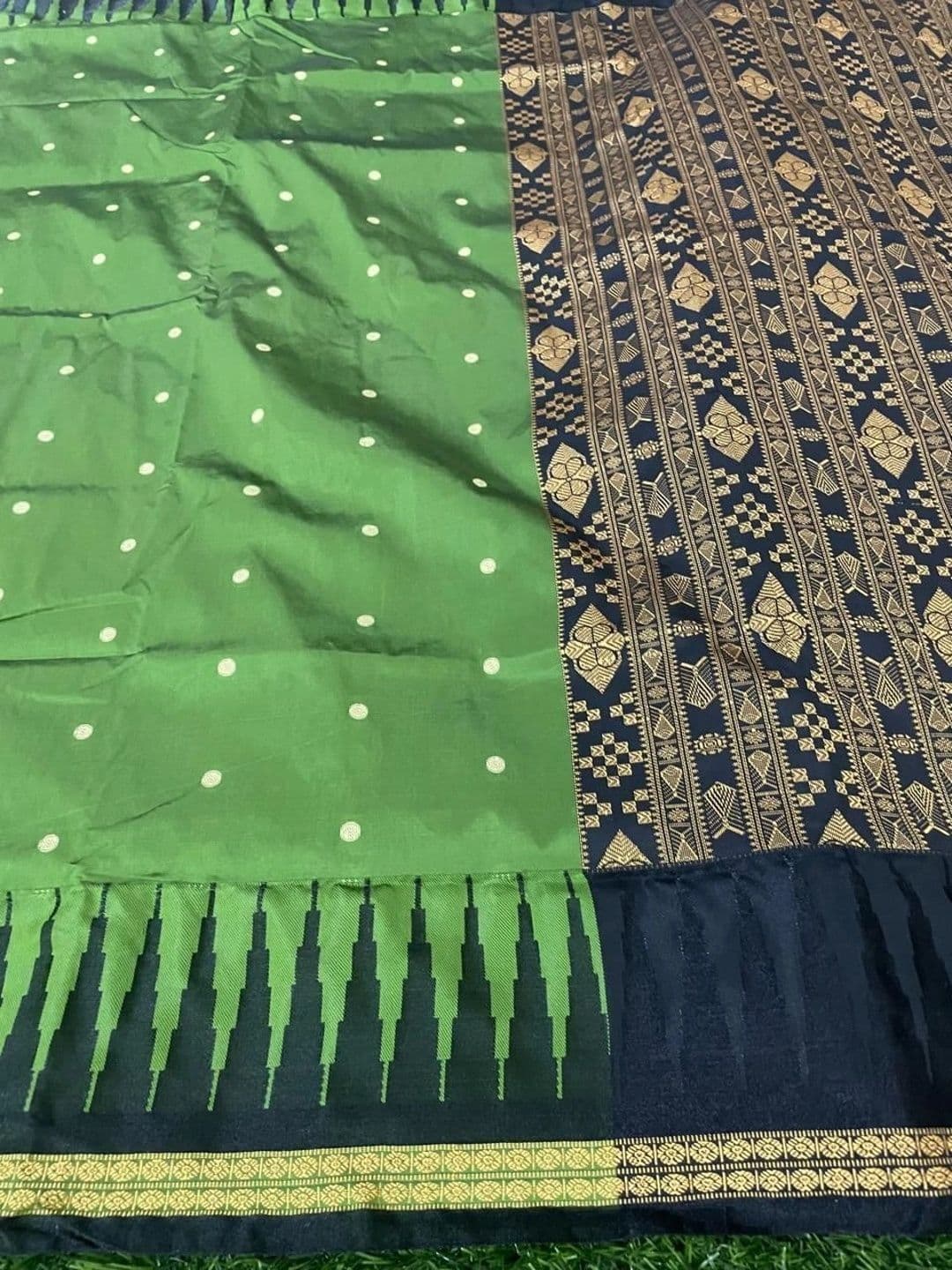 Silk Loomluxe Zari Art Silk Sambalpuri Saree thumbnail 5