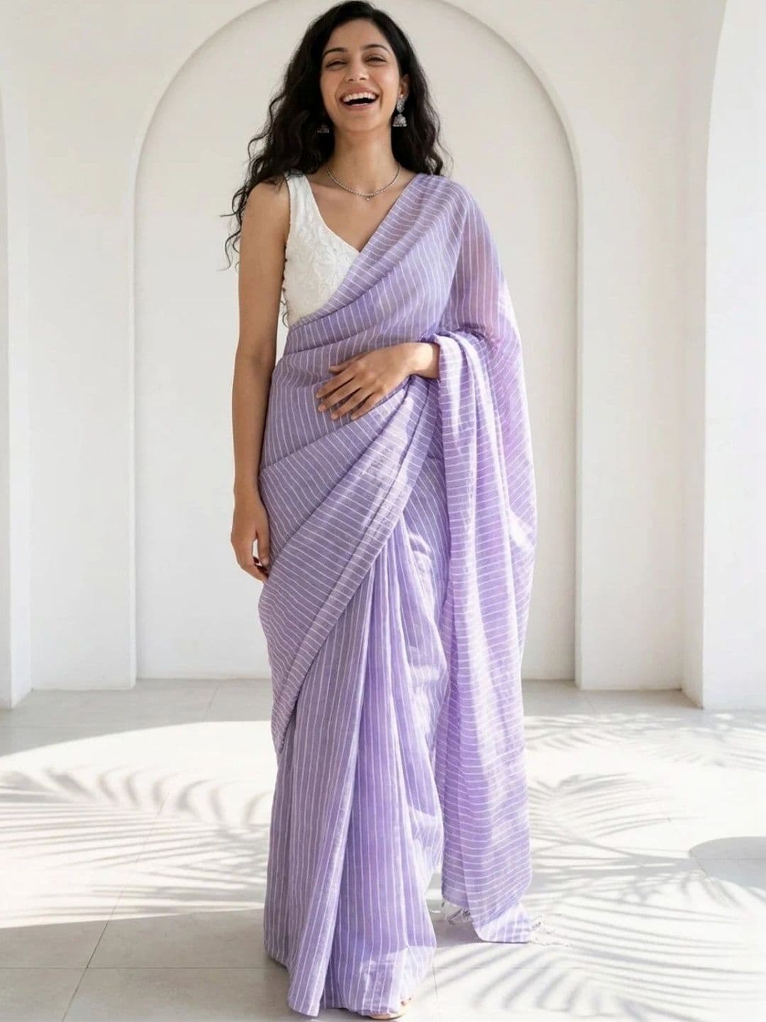 MISS WEARS Embellished Saree - view 1