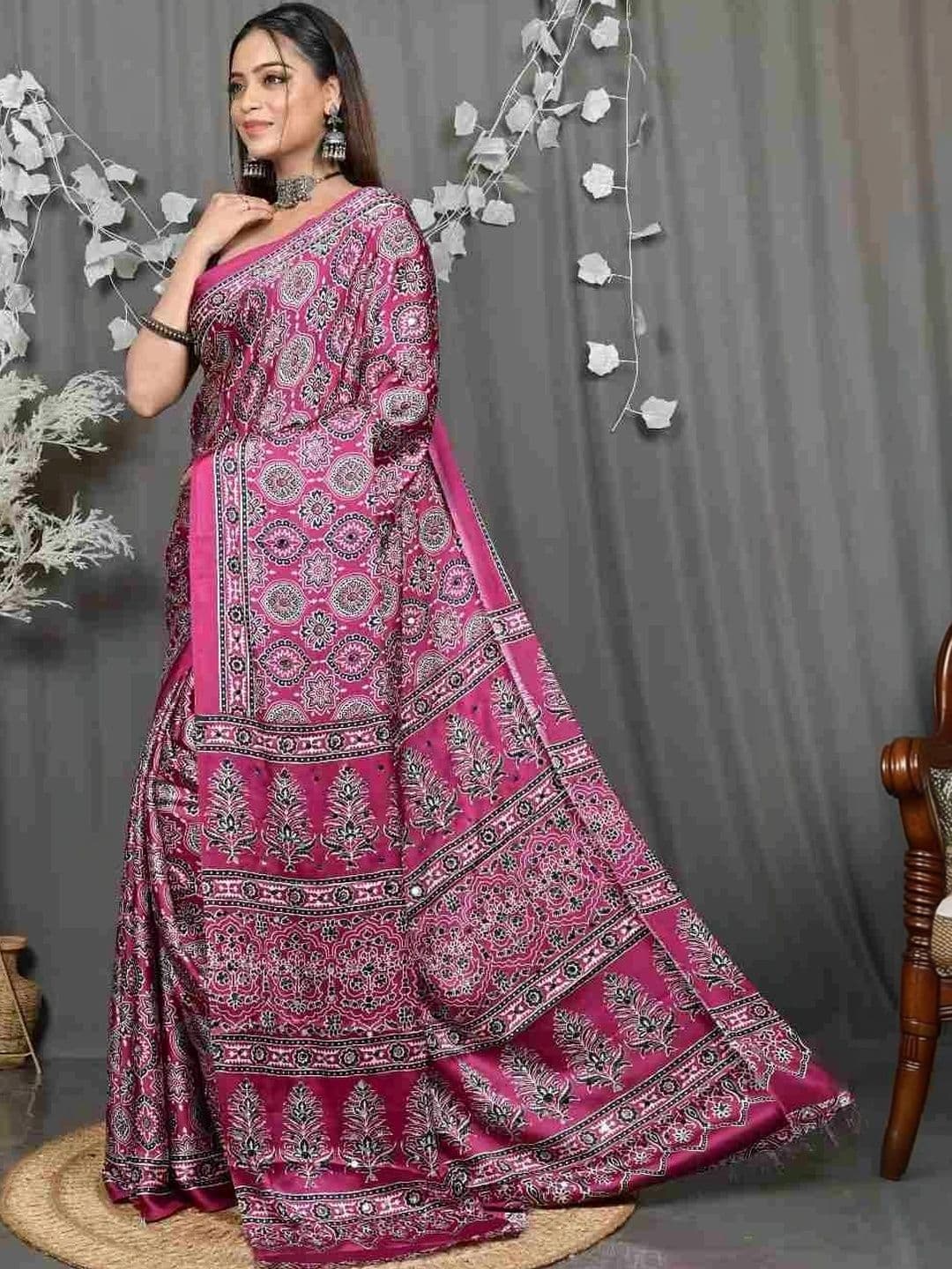 RoyBoni Women Pure Cotton Taant Saree thumbnail 4