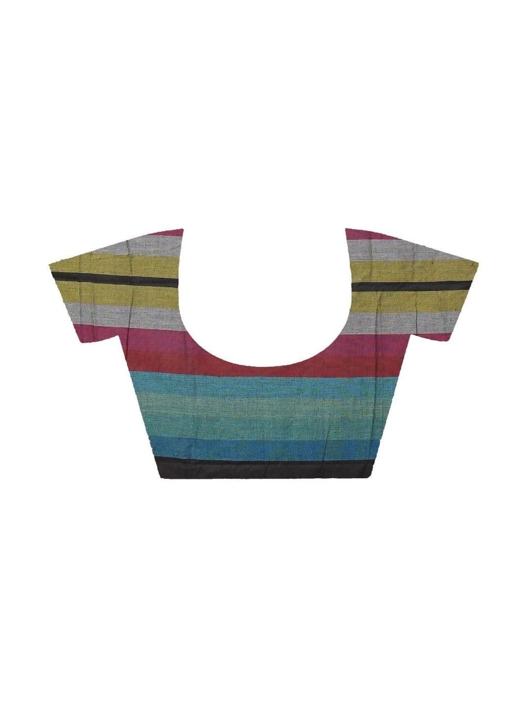 RoyBoni Striped Pure Cotton Taant Saree thumbnail 3
