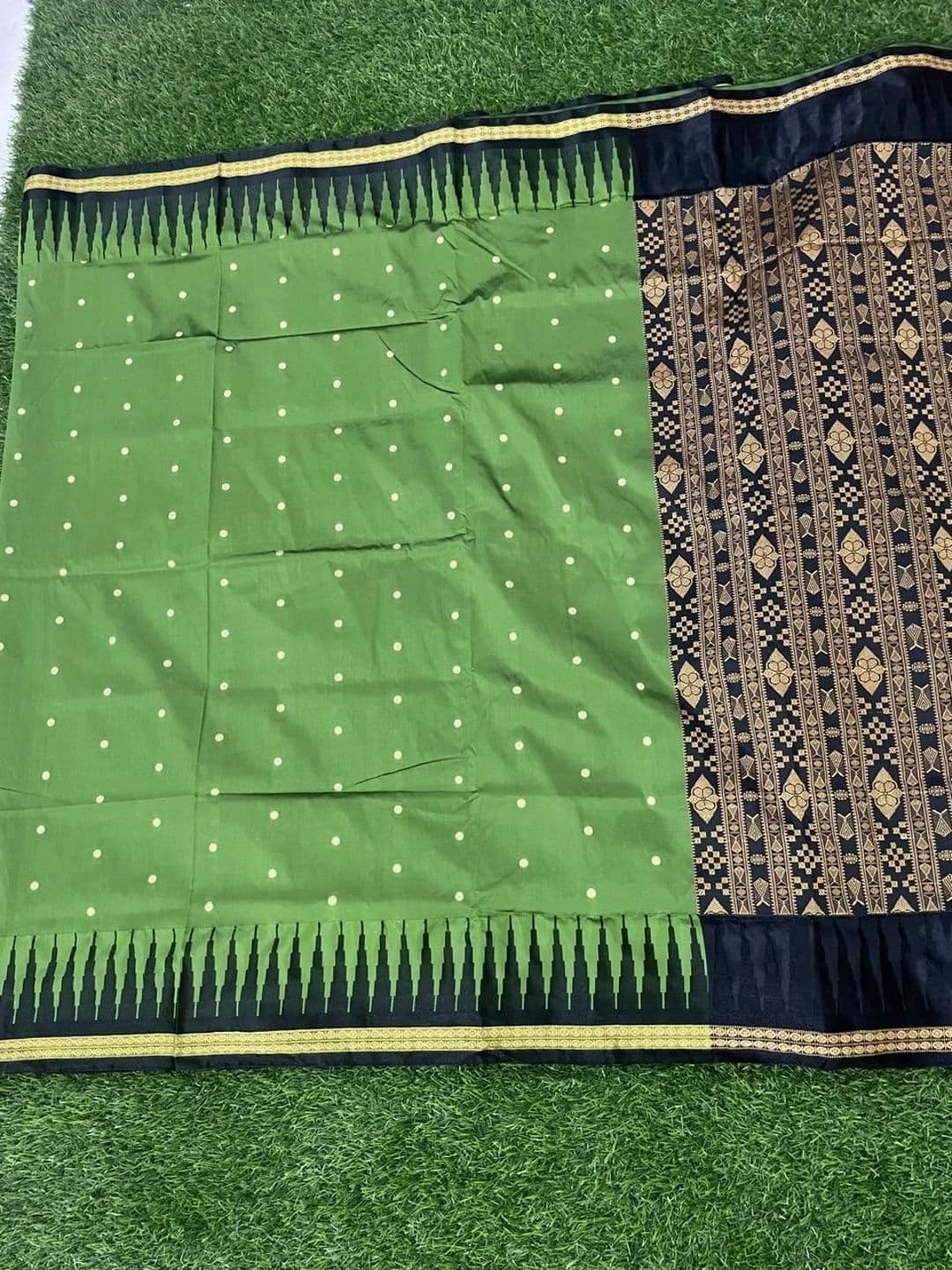 Silk Loomluxe Zari Art Silk Sambalpuri Saree thumbnail 2