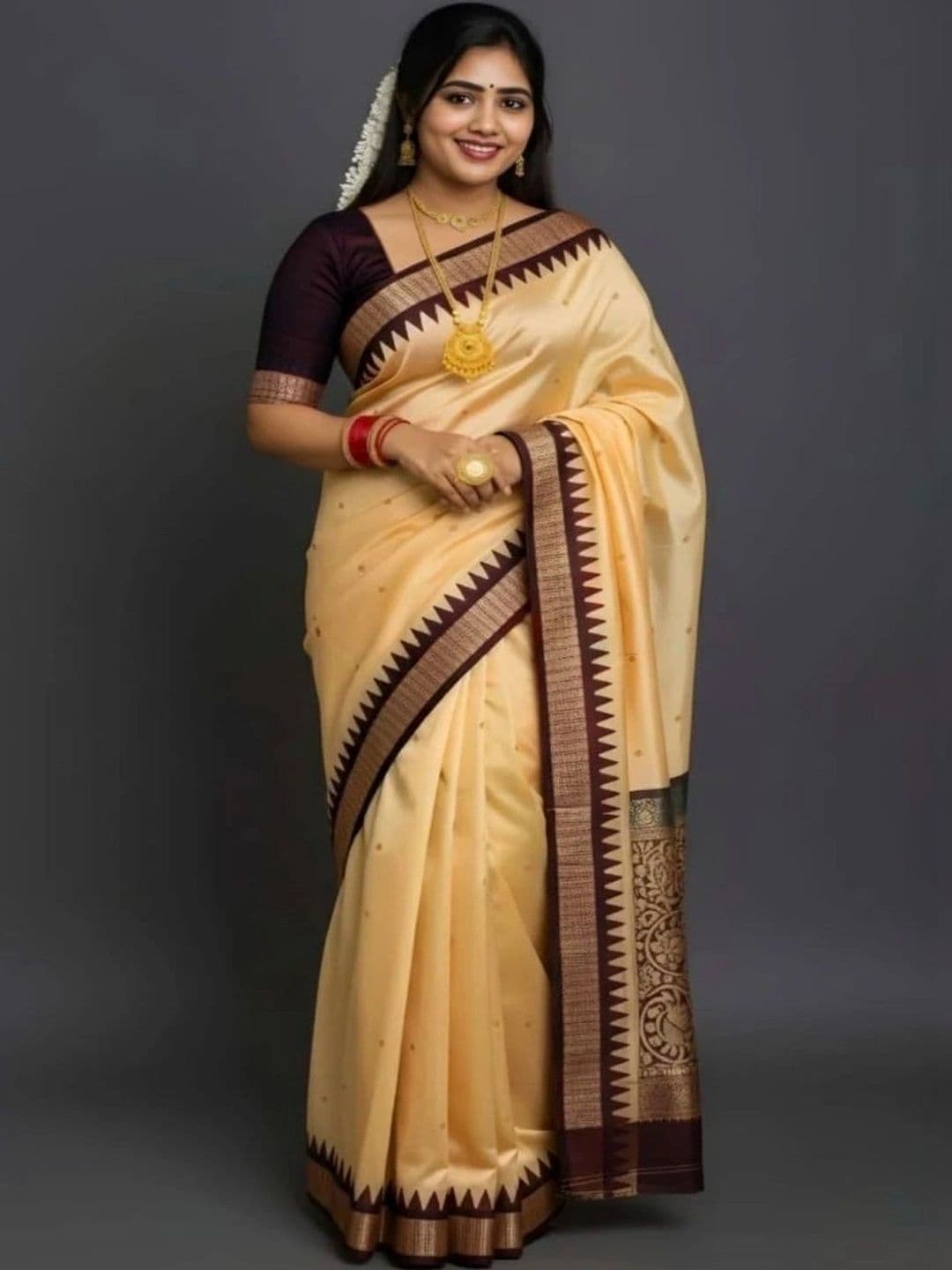 Silk Loomluxe Zari Art Silk Sambalpuri Saree - view 1
