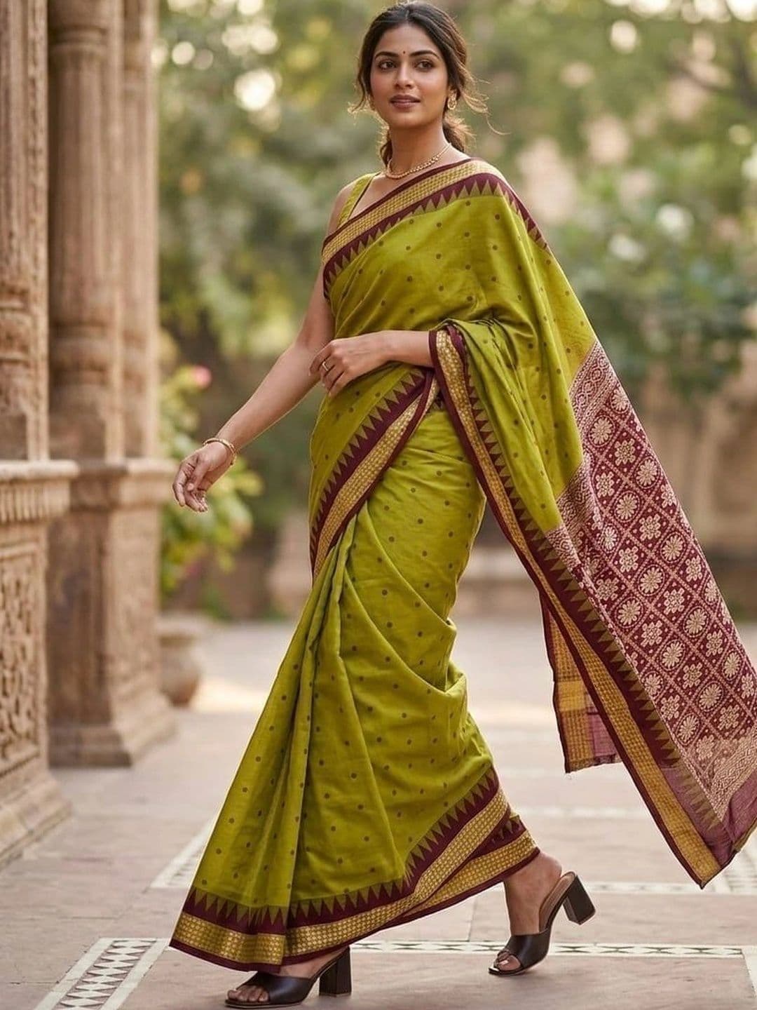 Silk Loomluxe Women Woven Design Zari Art Silk Sambalpuri Saree thumbnail 4
