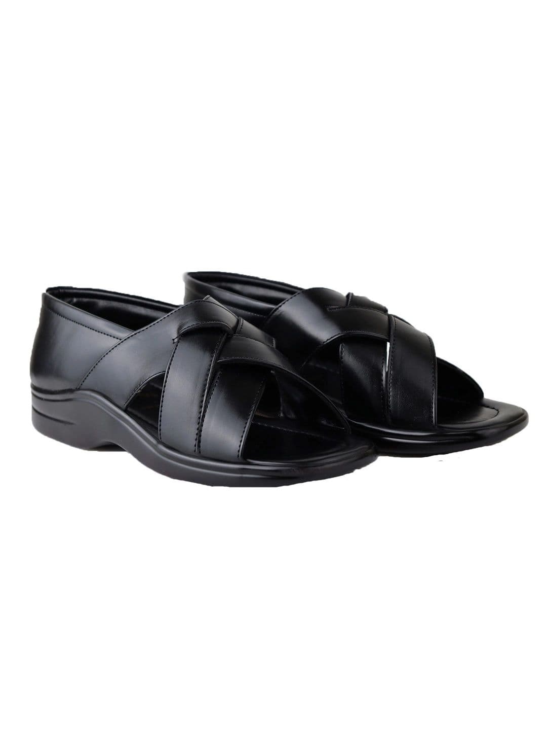 HikBi Men Leather Shoe-Style Sandals thumbnail 4