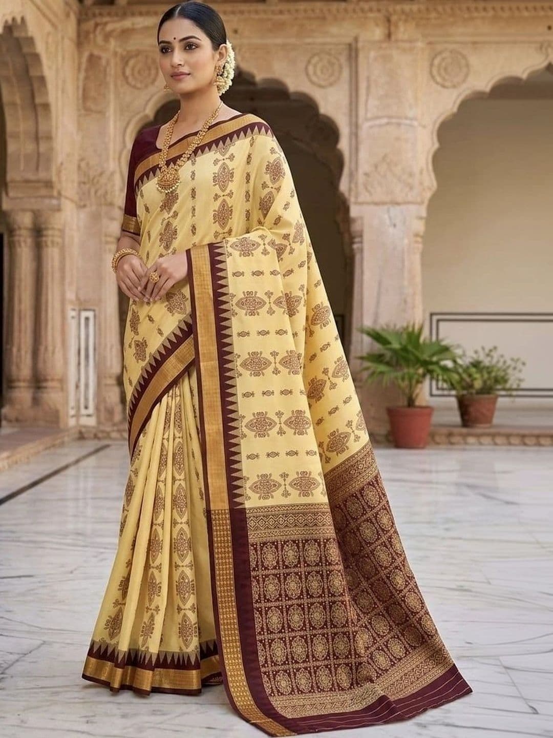 Silk Loomluxe Art Silk Sambalpuri Saree - view 1