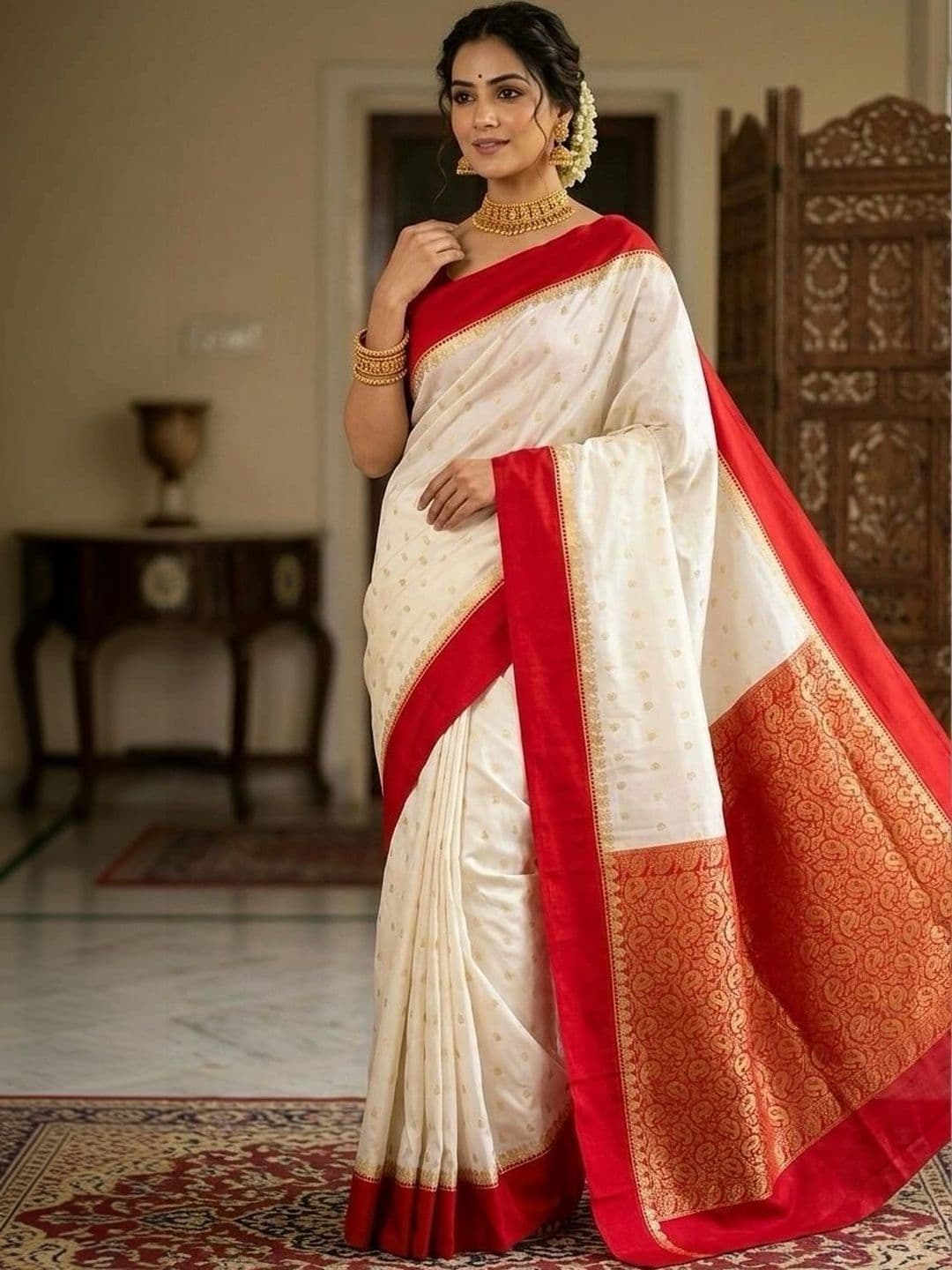 Silk Loomluxe Art Silk Saree - view 1