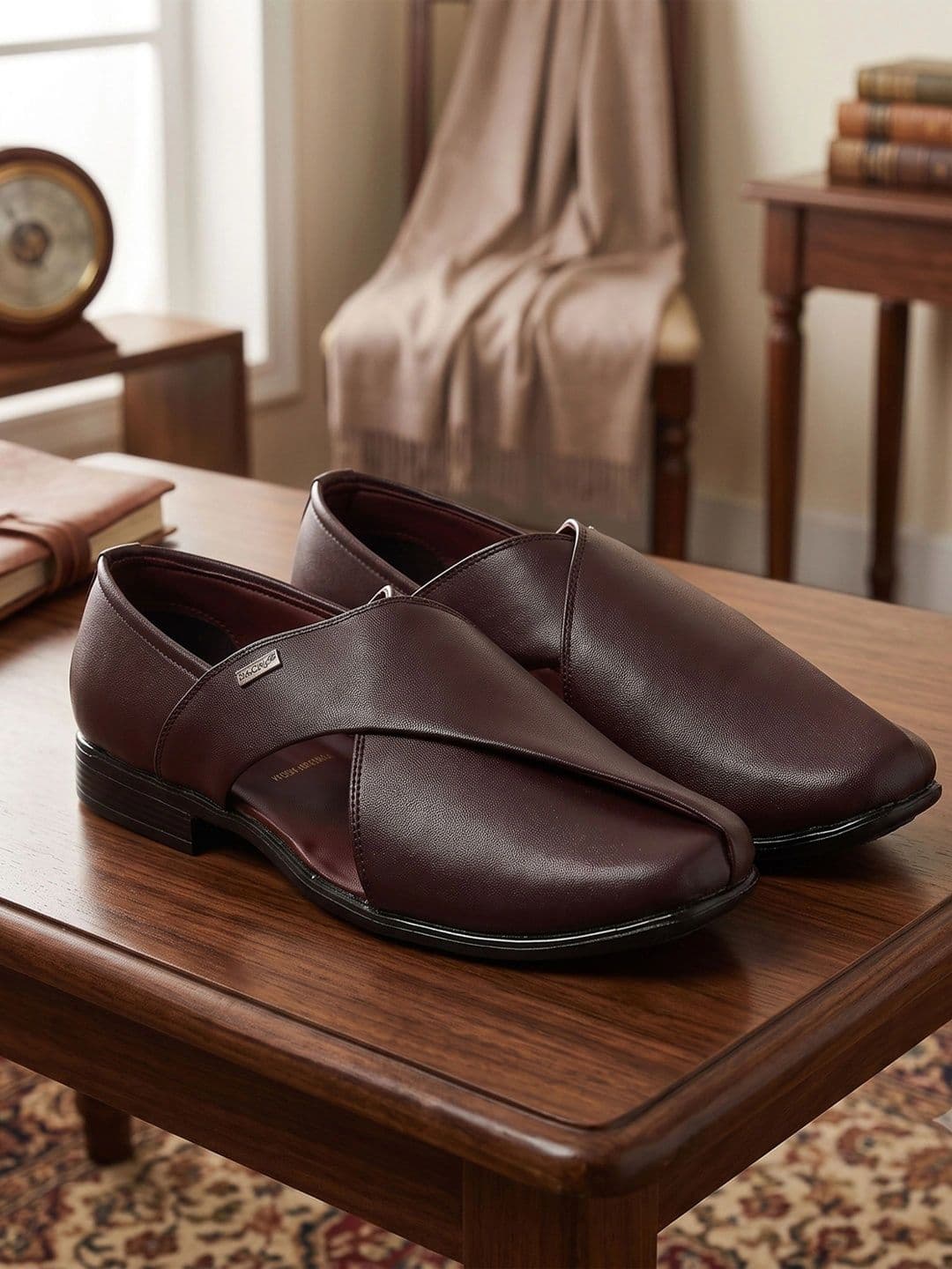 HikBi Men Ethnic Leather Shoe-Style Sandals - view 1