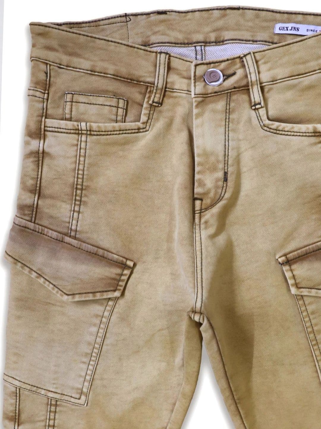 GEX Men Jean Relaxed Fit Mid-Rise Stretchable Jeans thumbnail 2